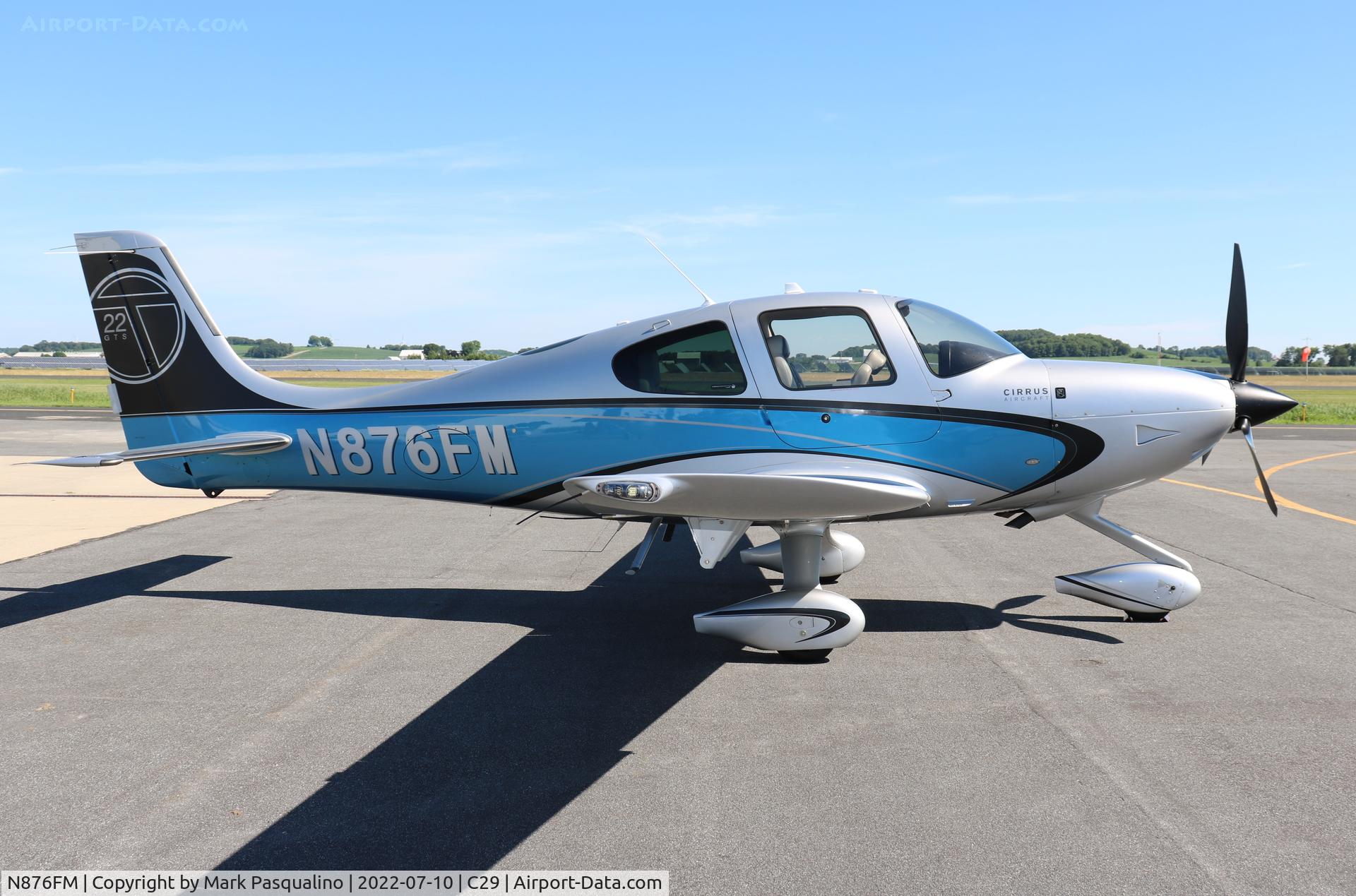 N876FM, 2013 Cirrus SR22T C/N 0446, Cirrus SR22T