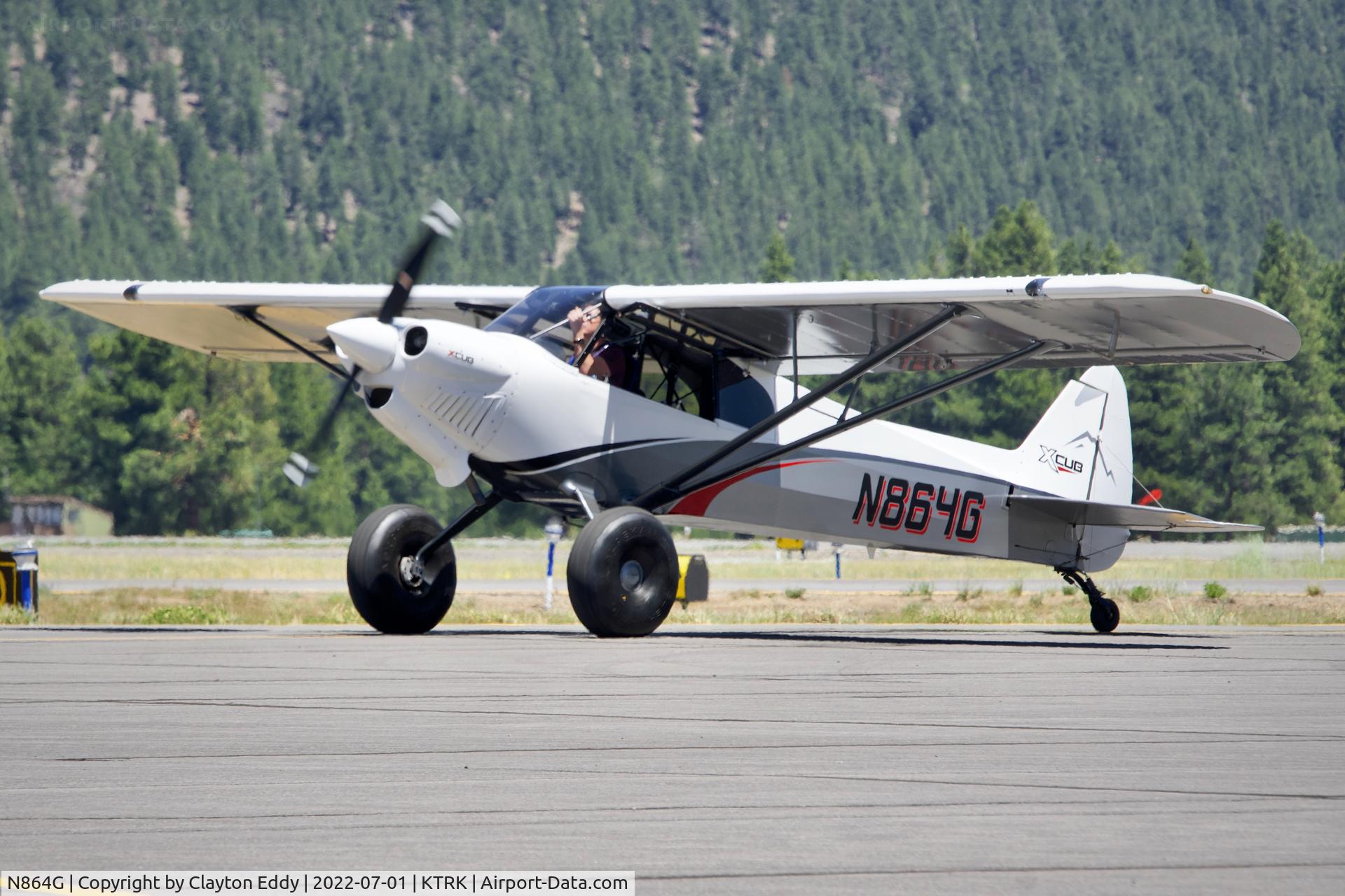 N864G, 2016 Cub Crafters CC19-180 XCub C/N CC19-0008, Truckee airport in California 2022.