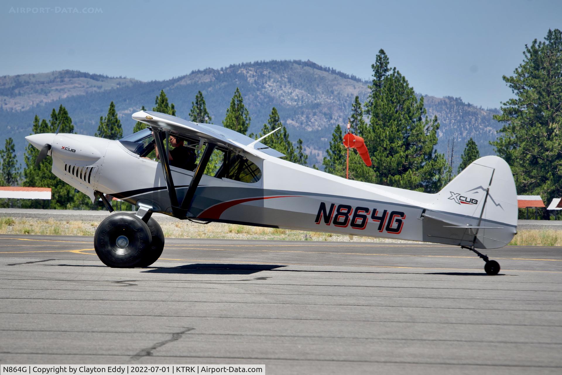 N864G, 2016 Cub Crafters CC19-180 XCub C/N CC19-0008, Truckee airport in California 2022.