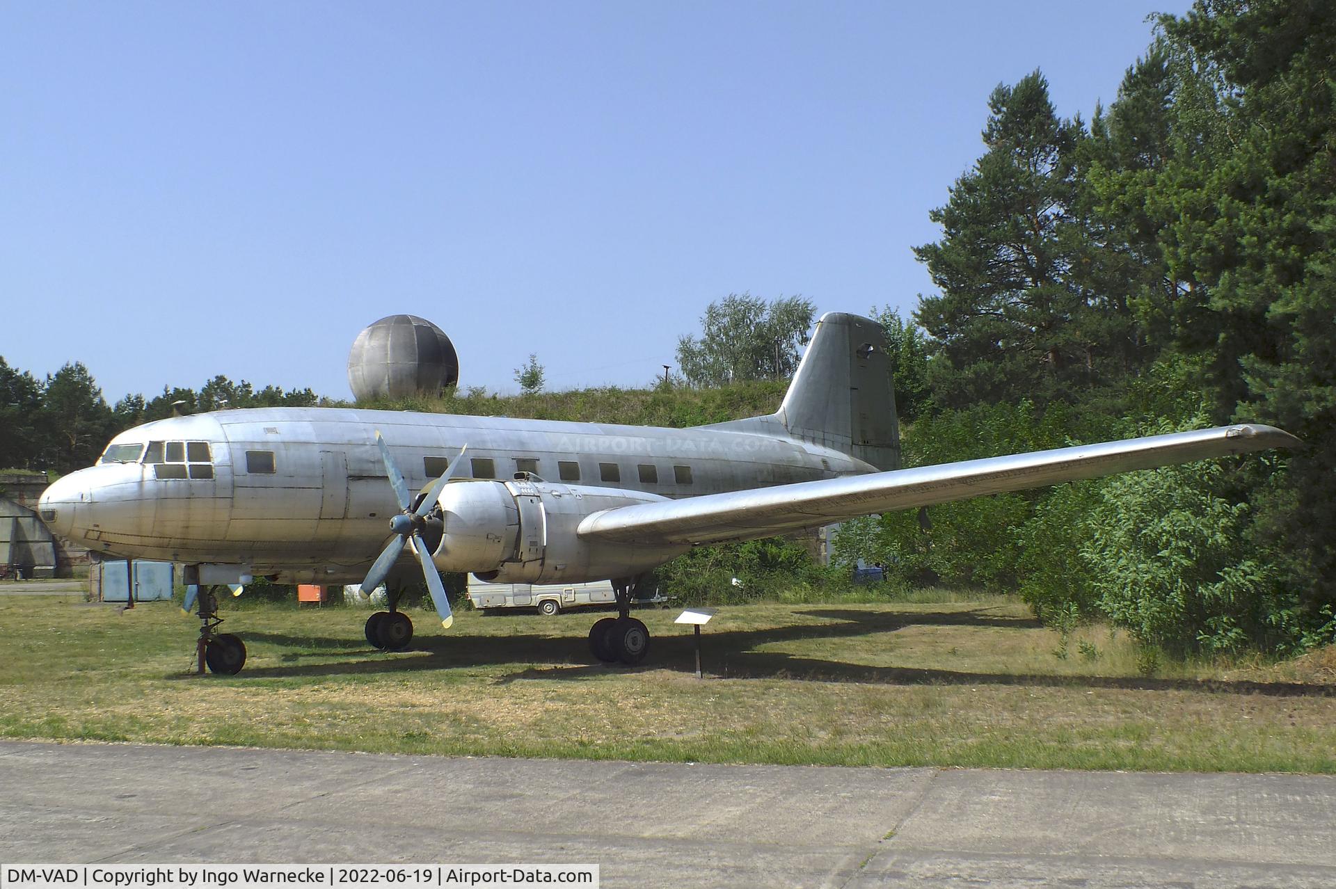 DM-VAD, 1958 Ilyushin (VEB) Il-14P C/N 14803035, Ilyushin (VEB) Il-14P CRATE at the Luftfahrtmuseum Finowfurt