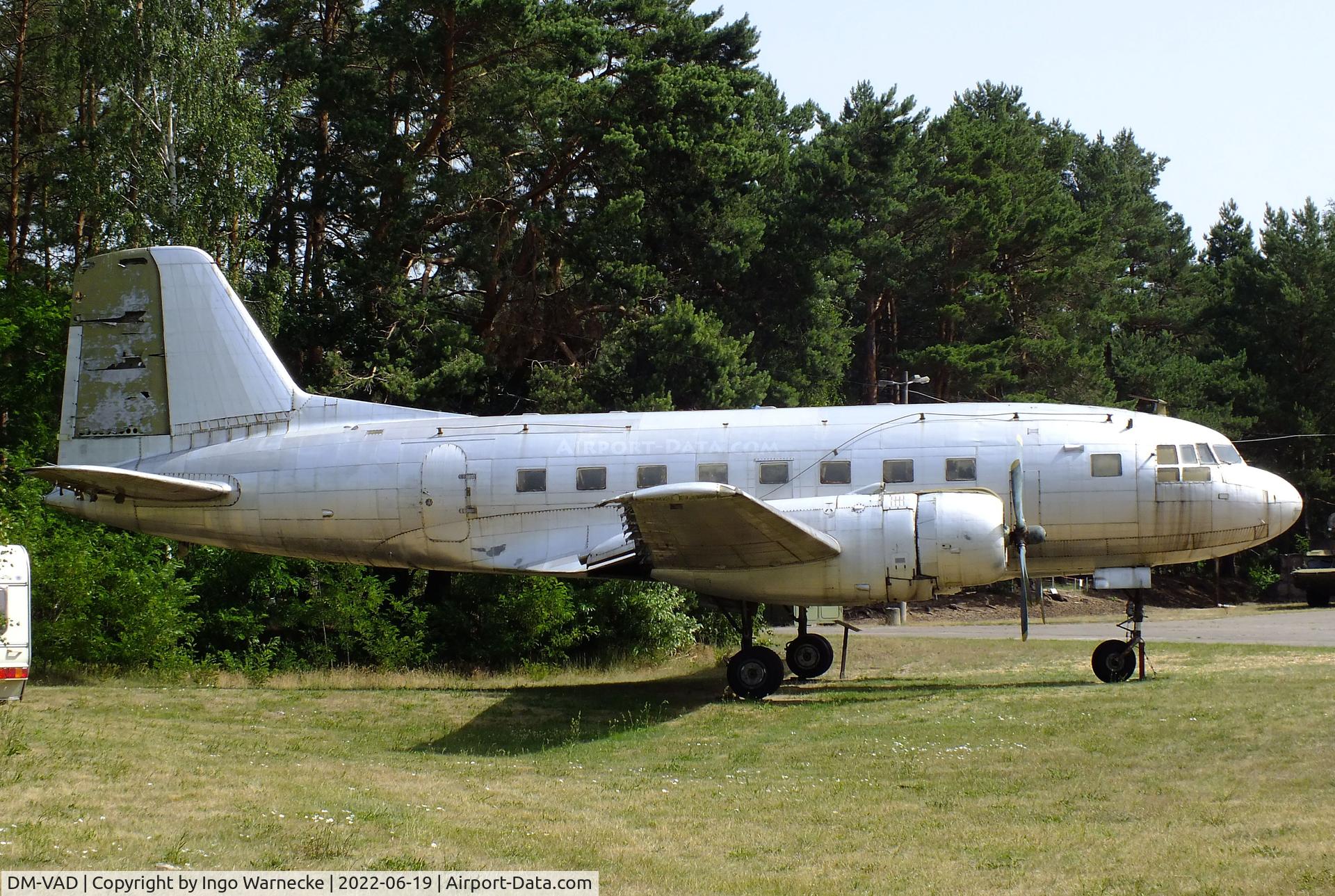 DM-VAD, 1958 Ilyushin (VEB) Il-14P C/N 14803035, Ilyushin (VEB) Il-14P CRATE at the Luftfahrtmuseum Finowfurt