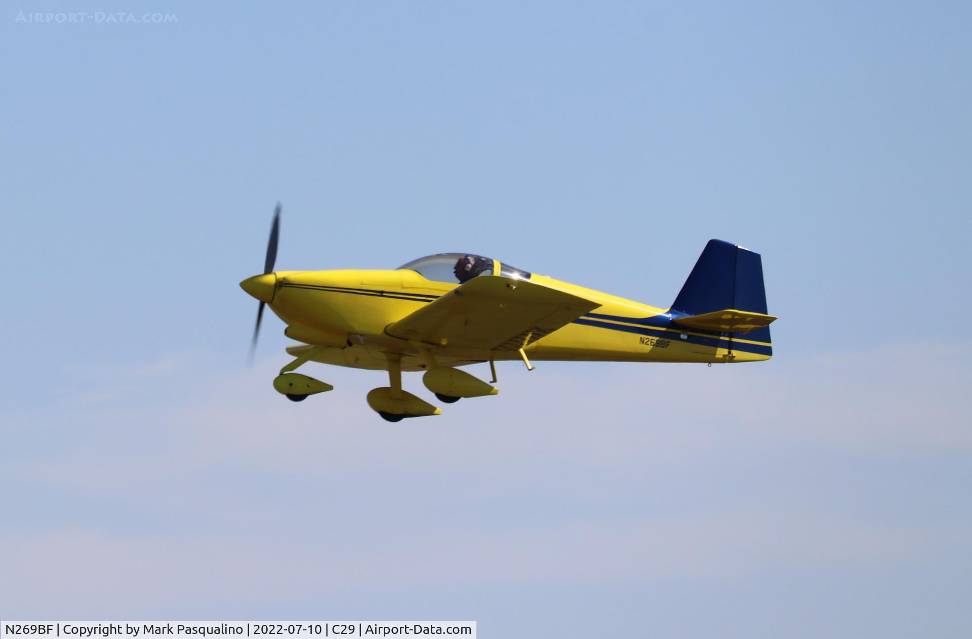 N269BF, 2003 Vans RV-6A C/N 21421, Vans RV-6A