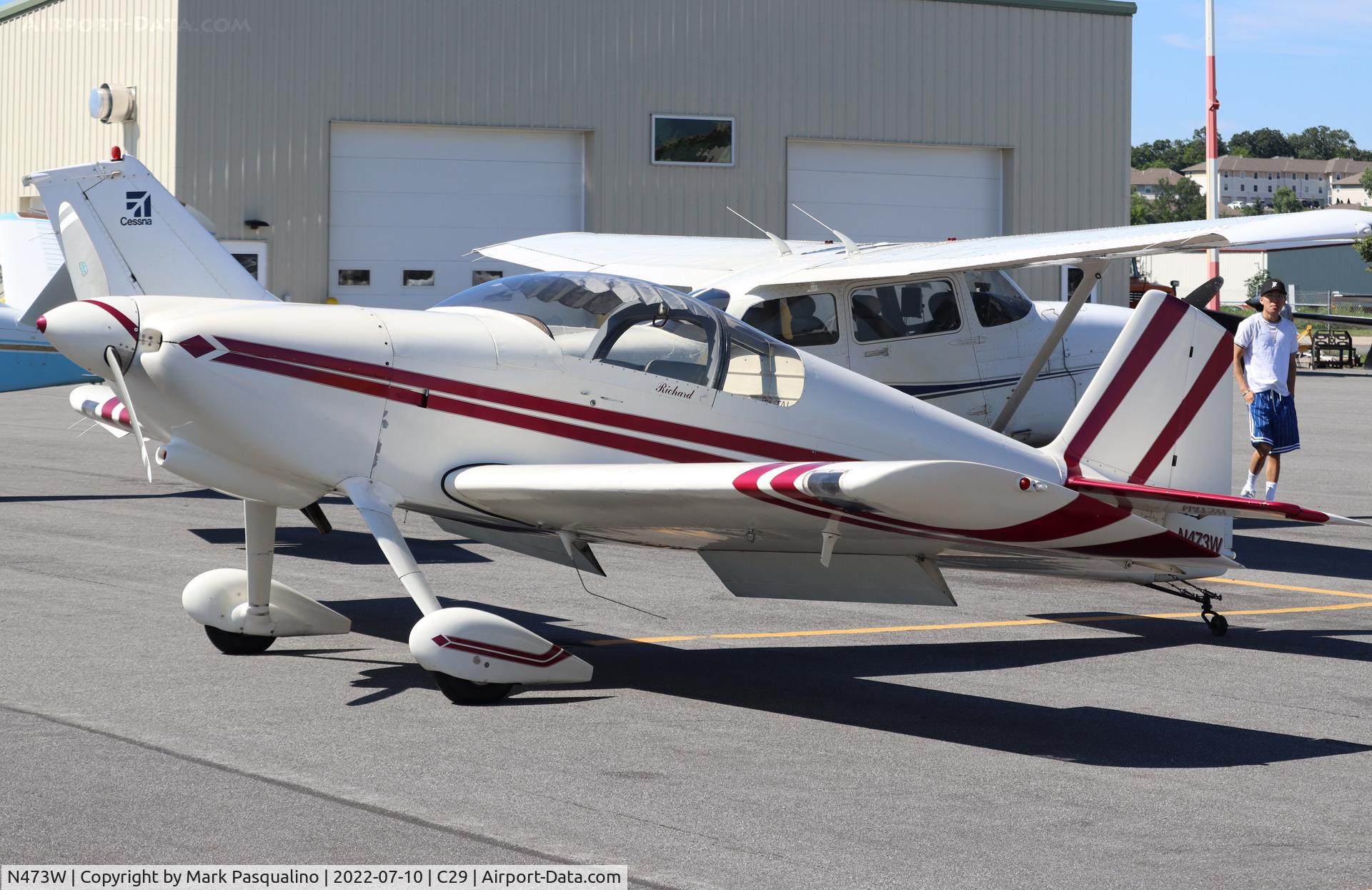 N473W, 1994 Vans RV-6 C/N 20497, Vans RV-6