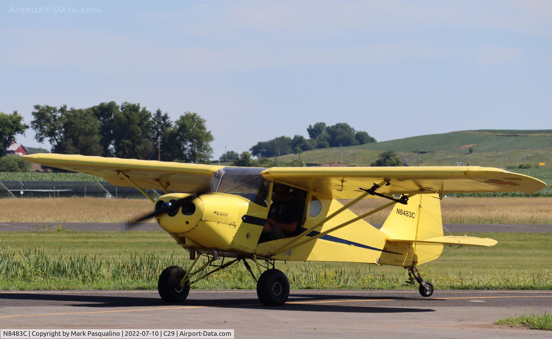 N8483C, 1981 Wag-Aero Wag-a-Bond Traveler C/N 27, Wag Aero Wag-a-Bond Traveler