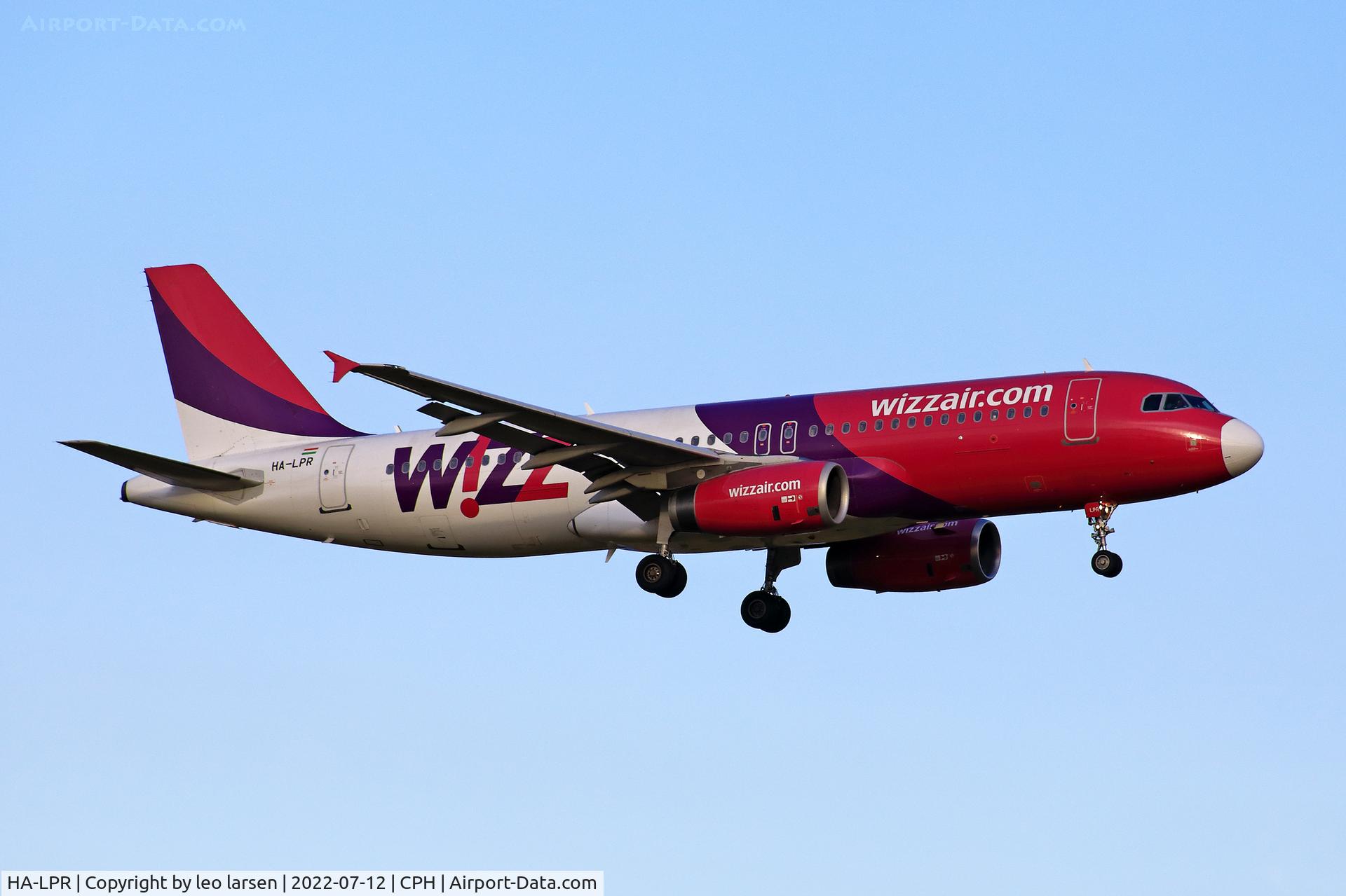HA-LPR, 2008 Airbus A320-232 C/N 3430, Copenhagen 12.7.2022