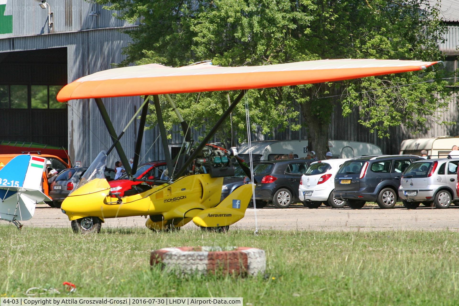 44-03, Halley Apollo C-15D Monsoon C/N Not found 44-03, LHDV - Dunaújváros-Kisapostag Airport, Hungary