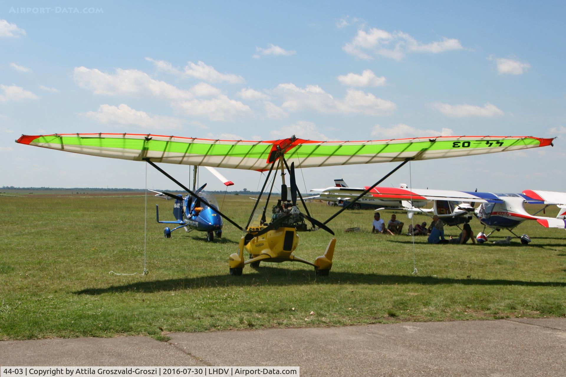 44-03, Halley Apollo C-15D Monsoon C/N Not found 44-03, LHDV - Dunaújváros-Kisapostag Airport, Hungary