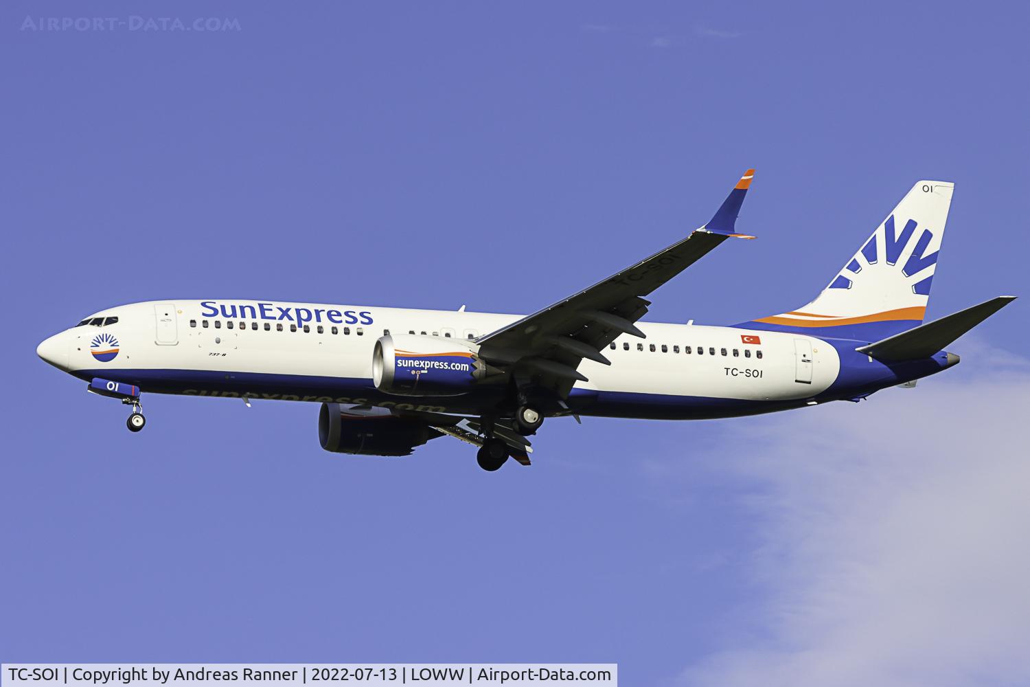 TC-SOI, 2019 Boeing 737-8 MAX C/N 61200, SunExpress Boeing 737 MAX