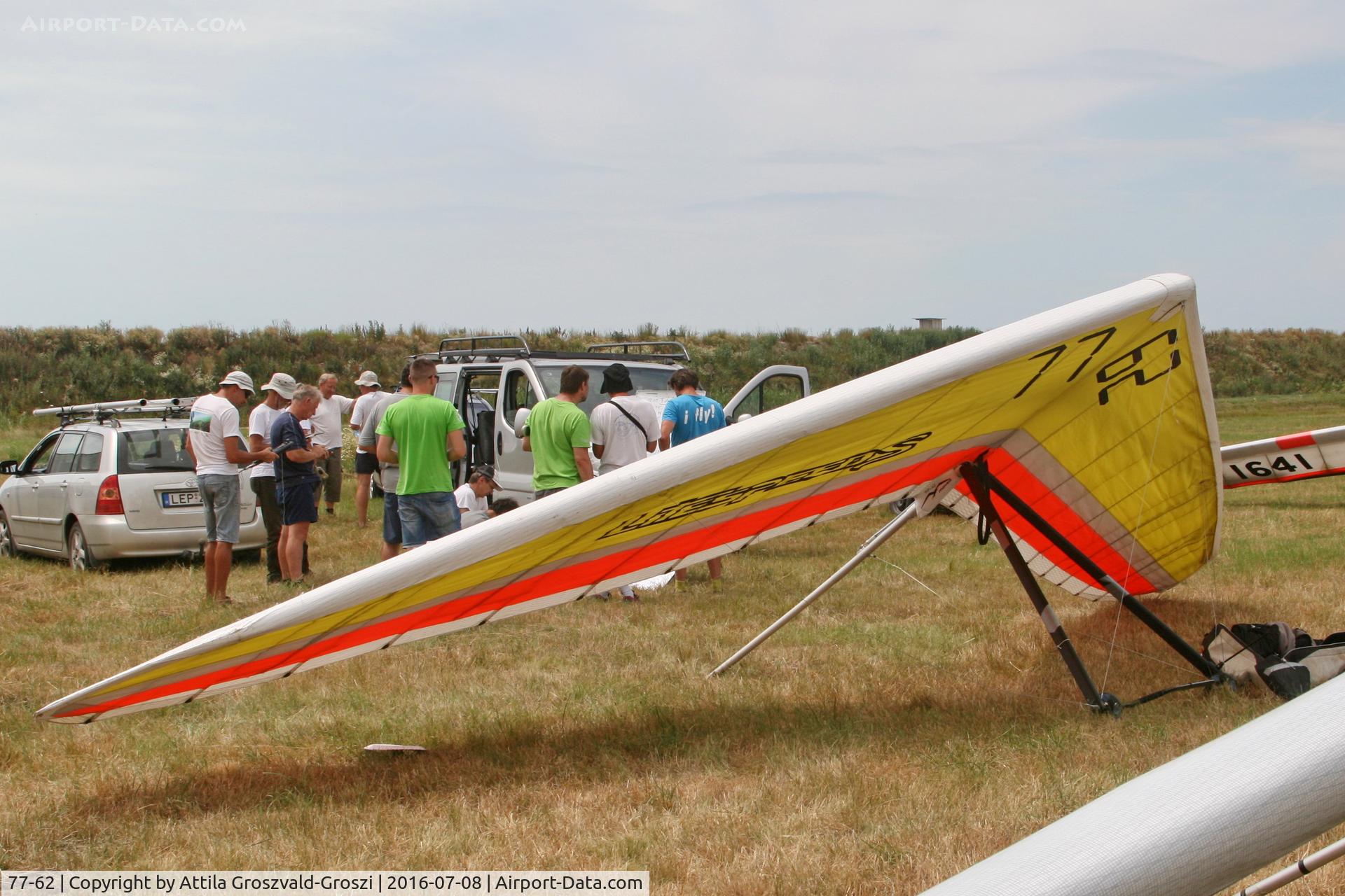 77-62, Moyes Ultrasports Ltd Moys Litespeed 5 C/N Not found 77-62, Balatonfökajár Airfield, Hungary