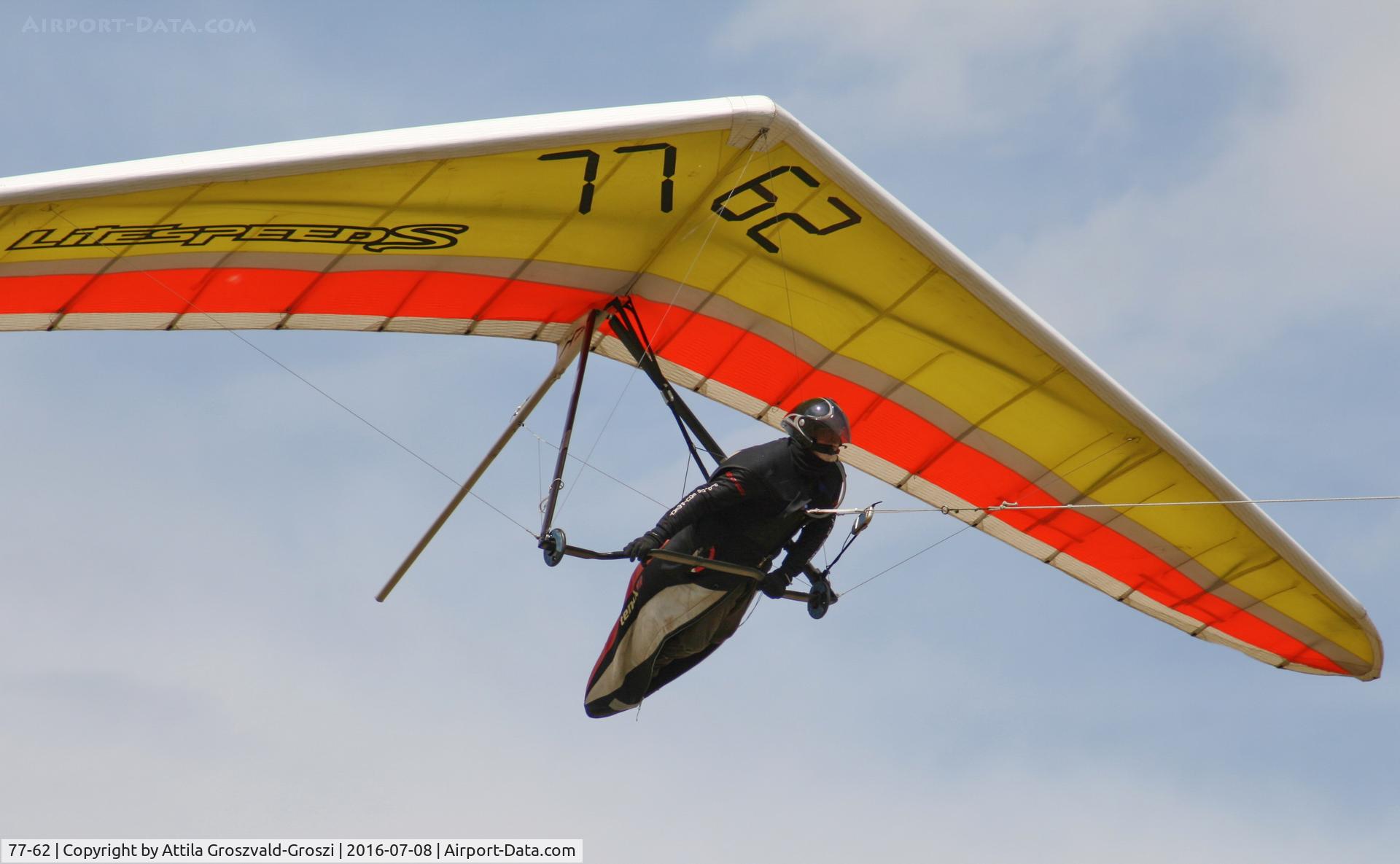 77-62, Moyes Ultrasports Ltd Moys Litespeed 5 C/N Not found 77-62, Balatonfökajár Airfield, Hungary