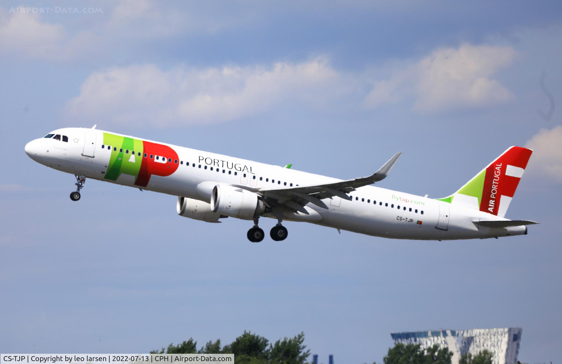 CS-TJP, 2019 Airbus A321-251NX C/N 8946, Copenhagen 13.7.2022