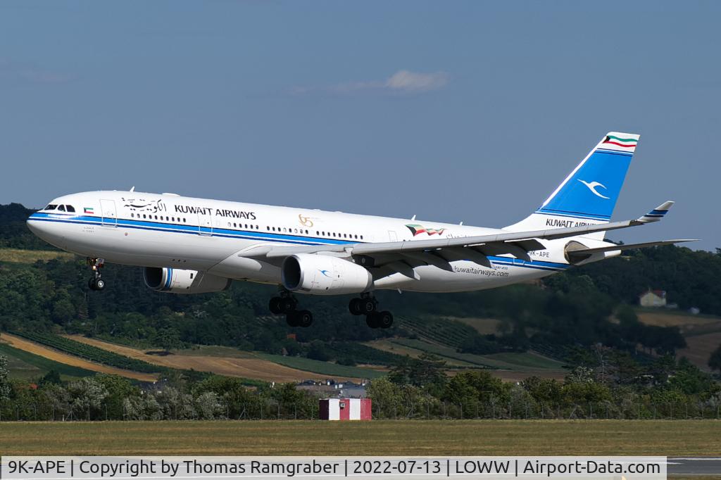 9K-APE, 2015 Airbus A330-243 C/N 1681, Kuwait Airways Airbus A330-200 