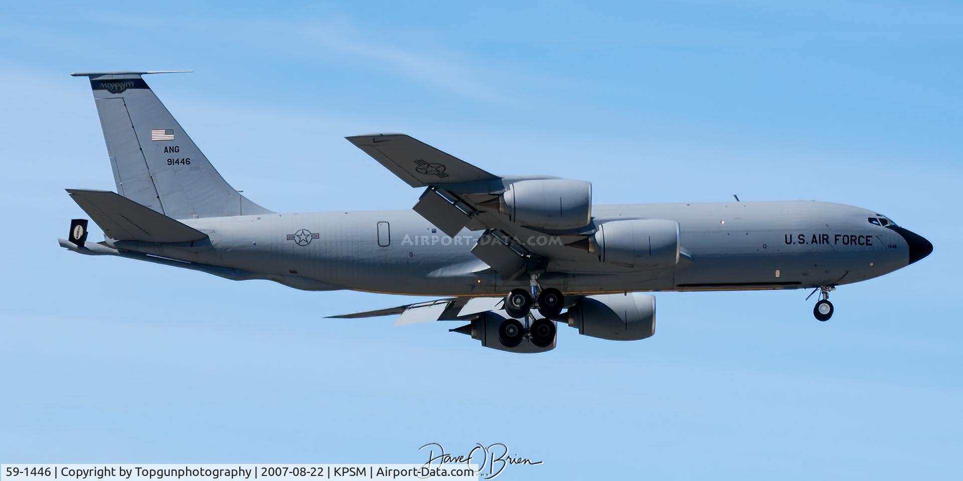 59-1446, 1959 Boeing KC-135R Stratotanker C/N 17934, MS ANG