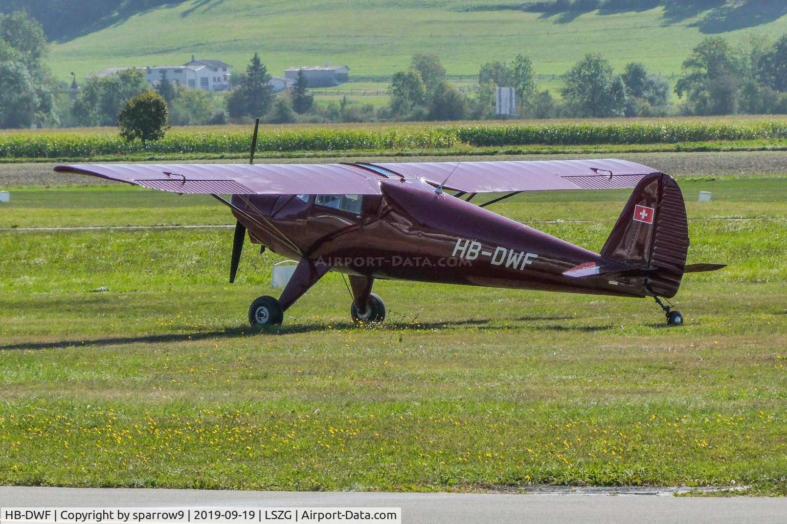 HB-DWF, 1940 Luscombe 8A C/N 1230, At private Luscombe meeting at Grenchen.