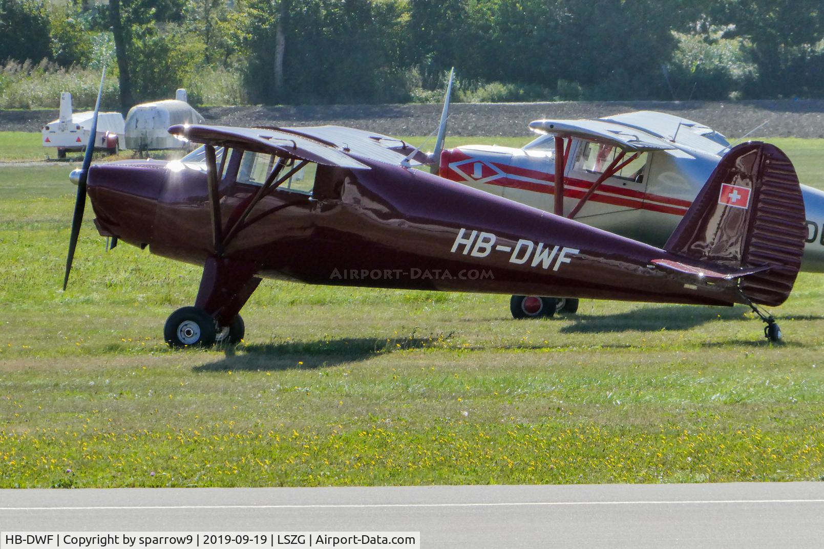 HB-DWF, 1940 Luscombe 8A C/N 1230, A private Luscombe meeting at Grenchen.
HB-registered from 1995-06-14 until 2021-09-15.