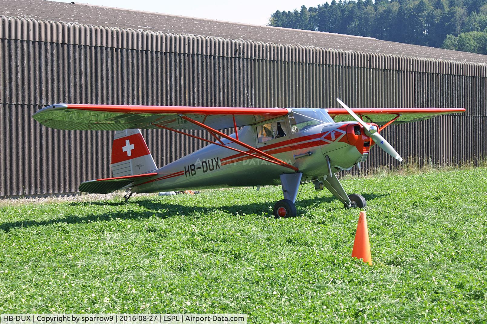 HB-DUX, 1946 Luscombe 8A C/N 2835, Piper meeting 2016 Langenthal-Bleienbach