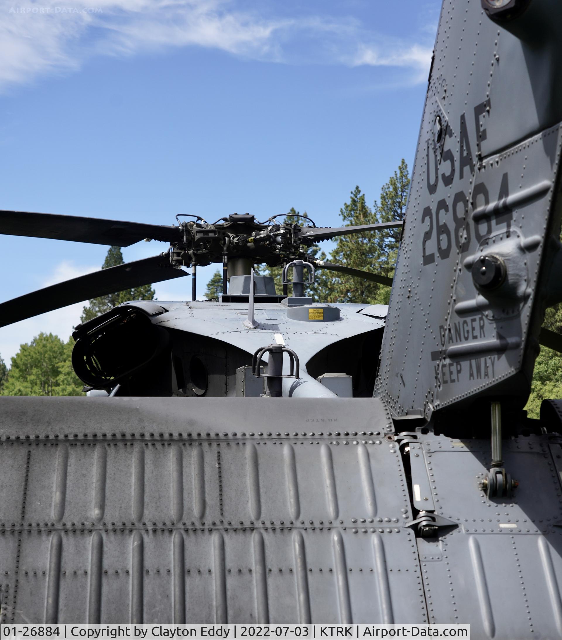 01-26884, 2001 Sikorsky UH-60L Black Hawk C/N 70-2670, Incline Village Nevada July 4th celebration 2022.