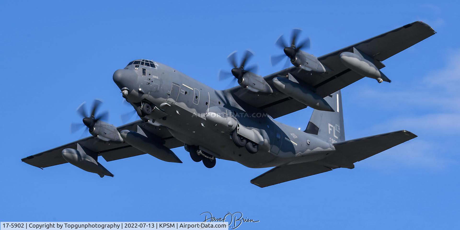 17-5902, 2018 Lockheed Martin HC-130J Combat King II Hercules Hercules C/N 382-5902, KING93 39th RQS