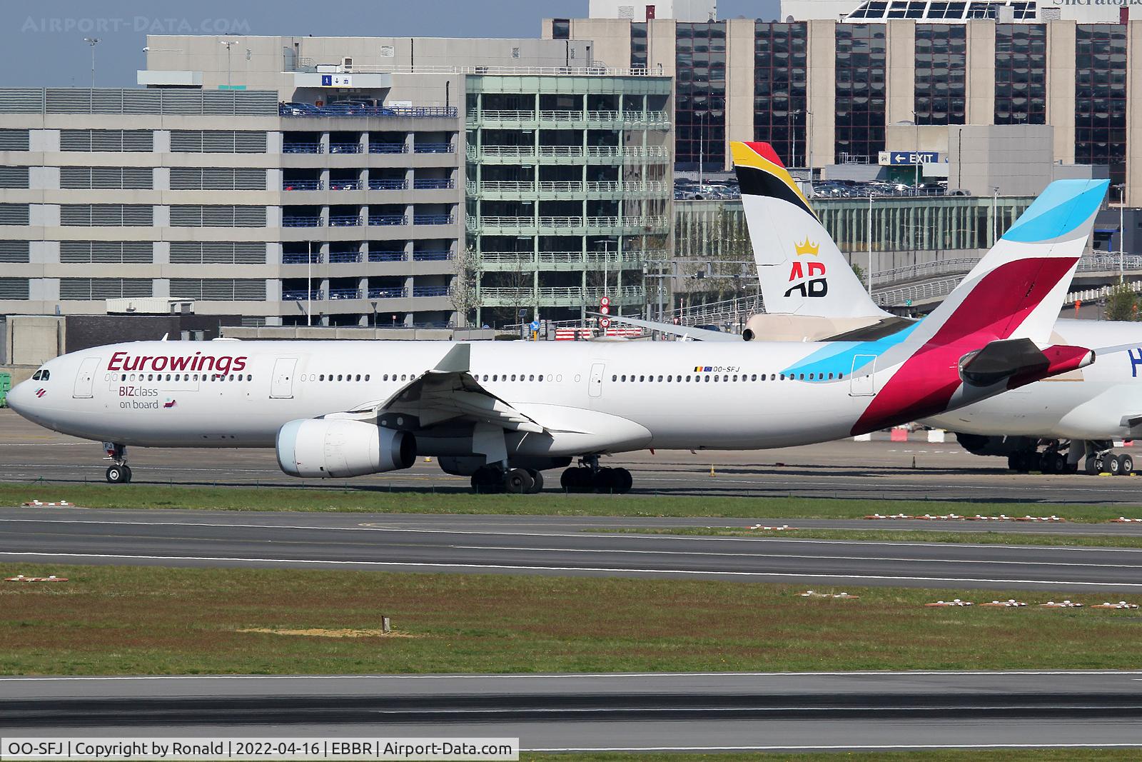 OO-SFJ, 2005 Airbus A330-343X C/N 701, at bru