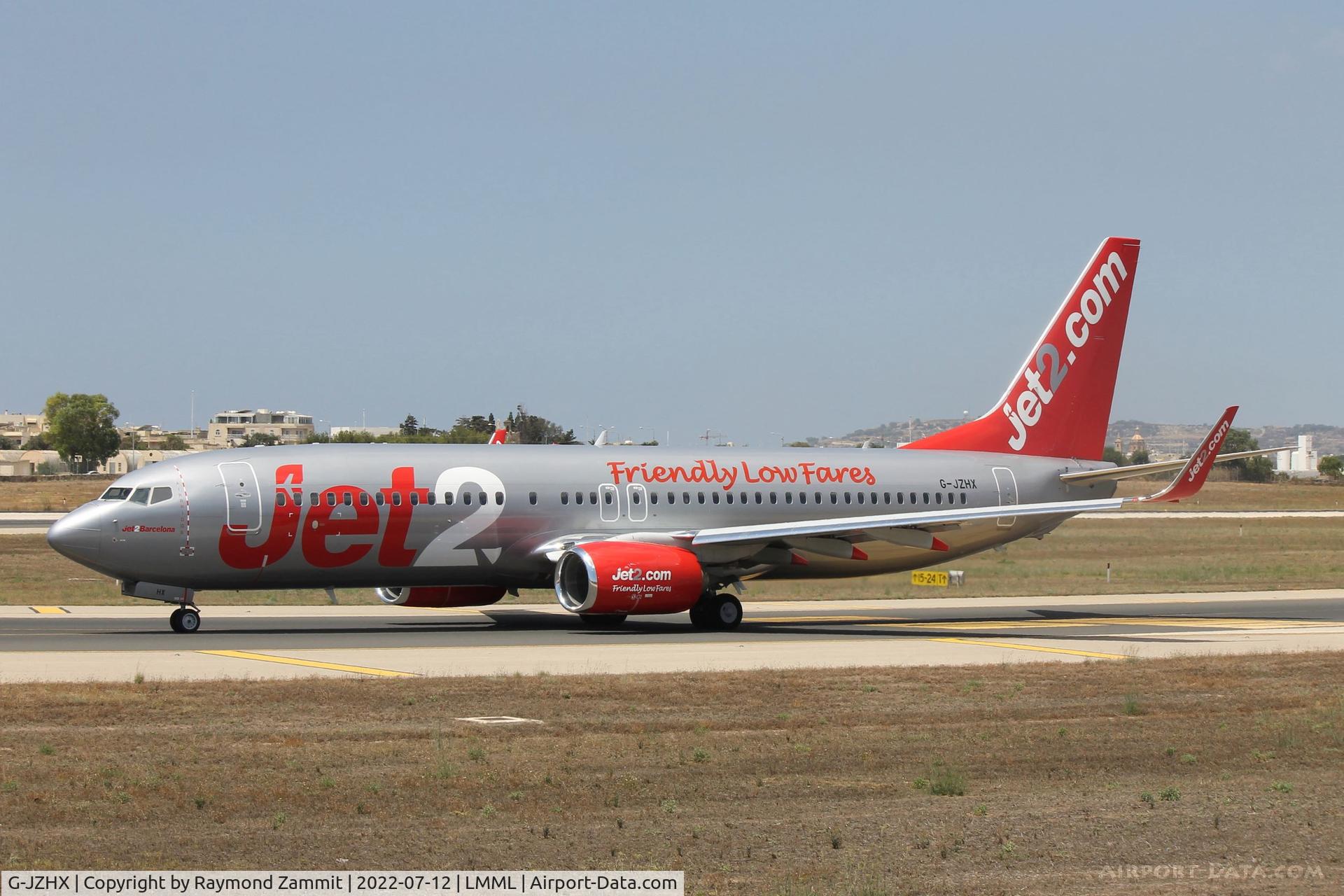G-JZHX, 2017 Boeing 737-800 C/N 63154, B737-800 G-JZHX Jet2Com