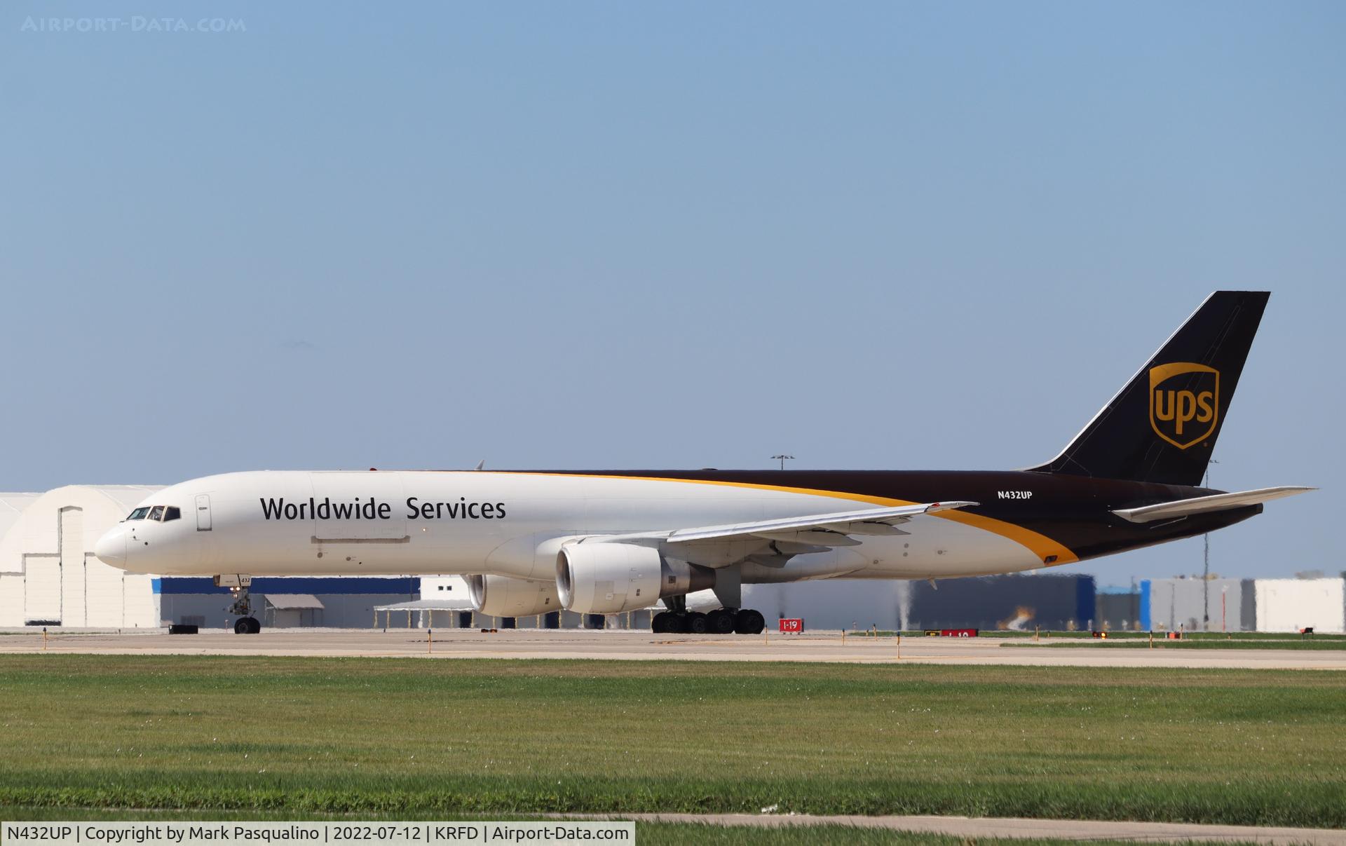 N432UP, 1993 Boeing 757-24APF C/N 25463, Boeing 757-24APF