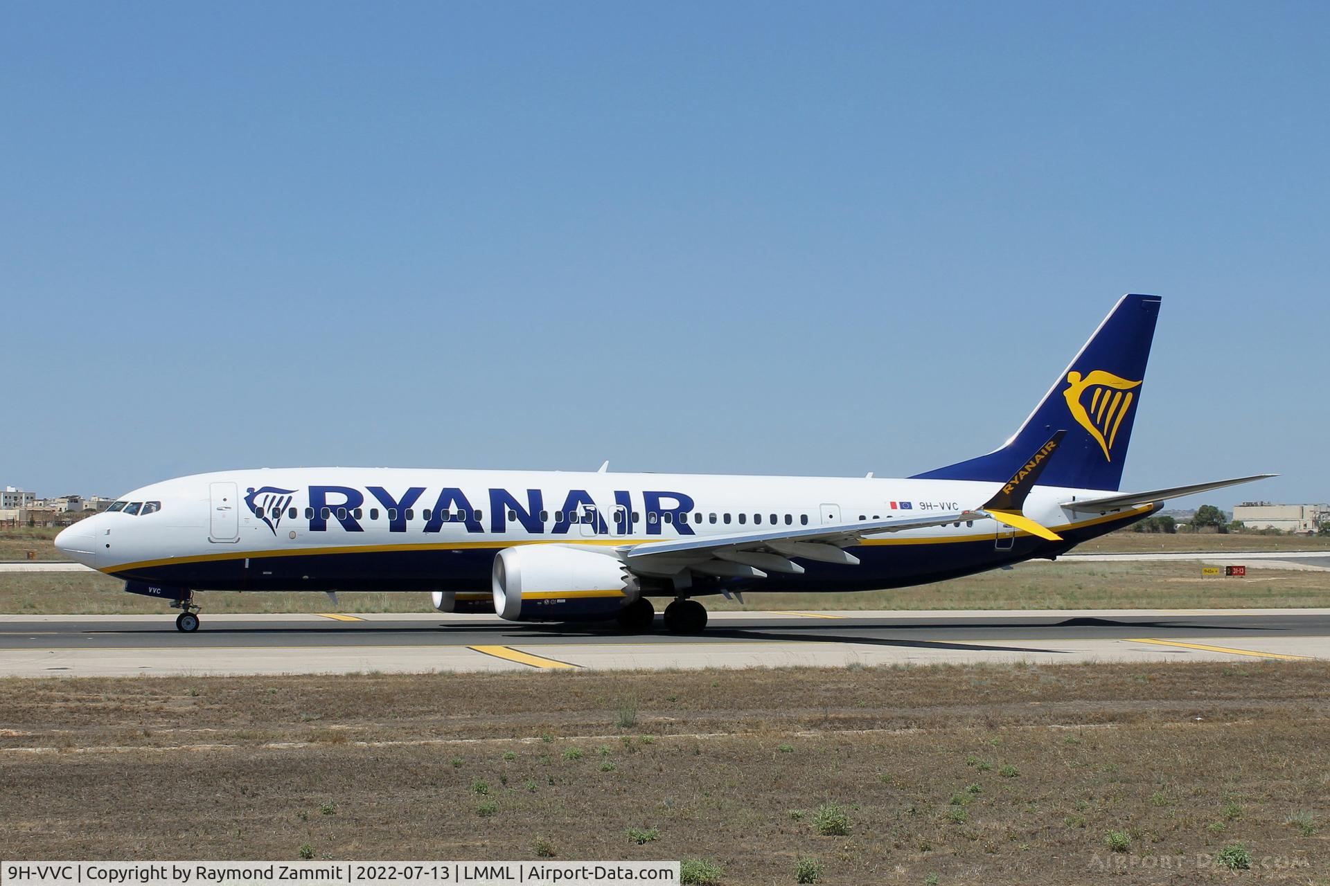 9H-VVC, 2022 Boeing 737-8-200 MAX C/N 65895, B737-8 MAX 9H-VVC Malta Air
