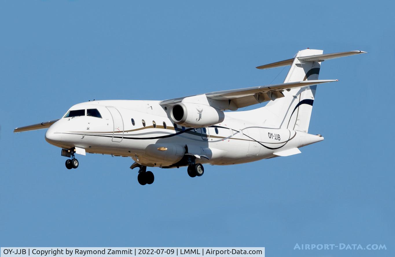 OY-JJB, 2002 Fairchild Dornier 328-300 328JET C/N 3199, Fairchild Dornier 328 OY-JJB Sun Air
