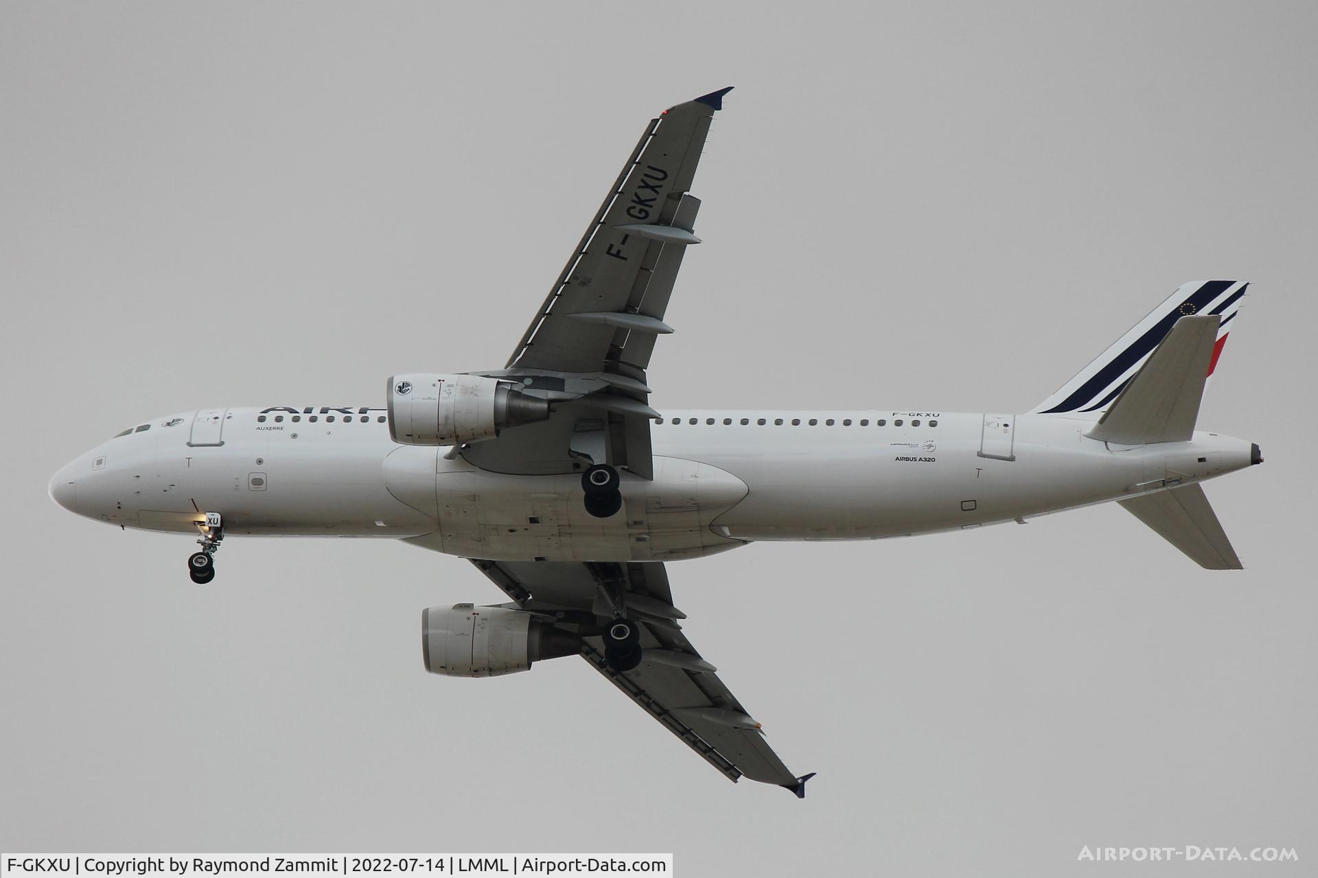 F-GKXU, 2009 Airbus A320-214 C/N 4063, A320 F-GKXU Air France
