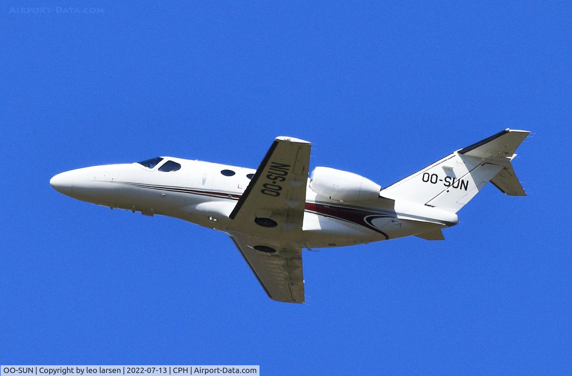 OO-SUN, 2008 Cessna 510 Citation Mustang Citation Mustang C/N 510-0069, Copenhagen 13.7.2022