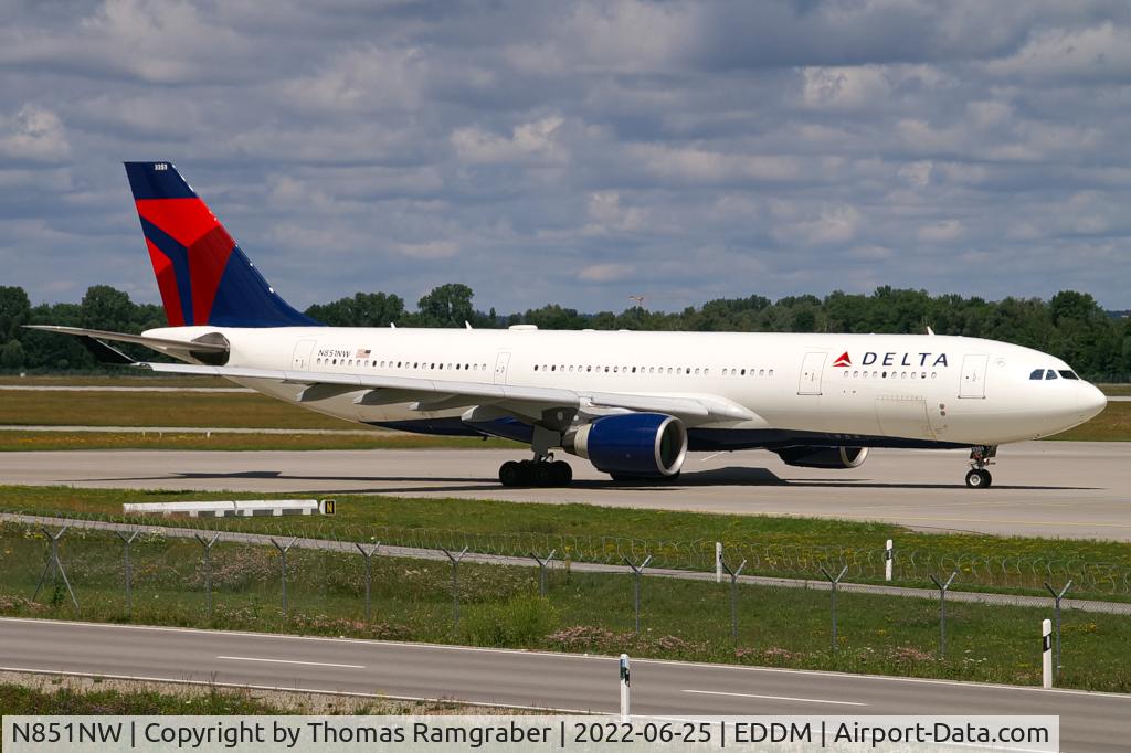 N851NW, 2004 Airbus A330-223 C/N 0609, Delta Air Lines Airbus A330-200