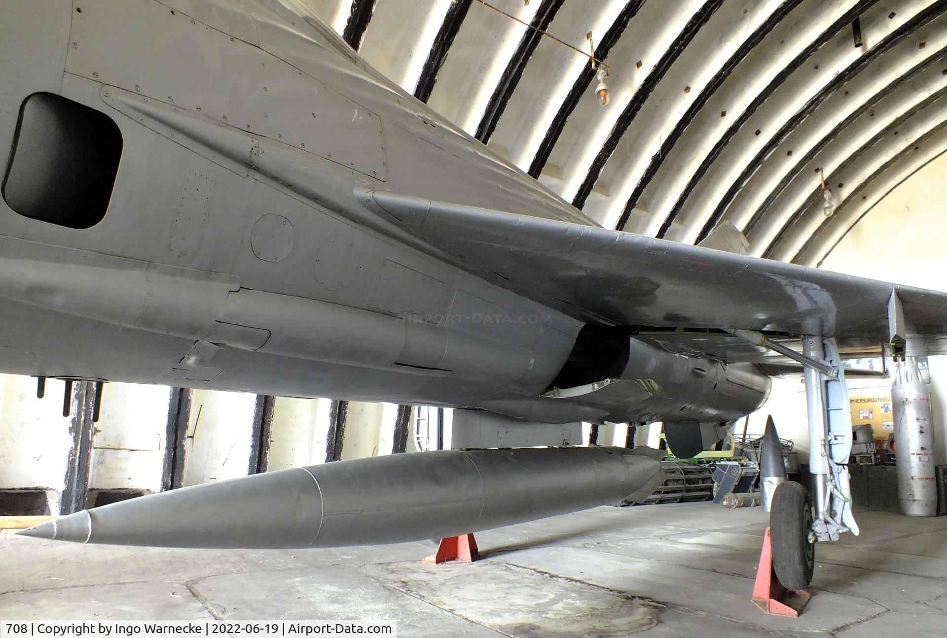 708, 1964 Mikoyan-Gurevich MiG-21F-13 C/N 74211611, Mikoyan i Gurevich MiG-21F-13 FISHBED-C at the Luftfahrtmuseum Finowfurt