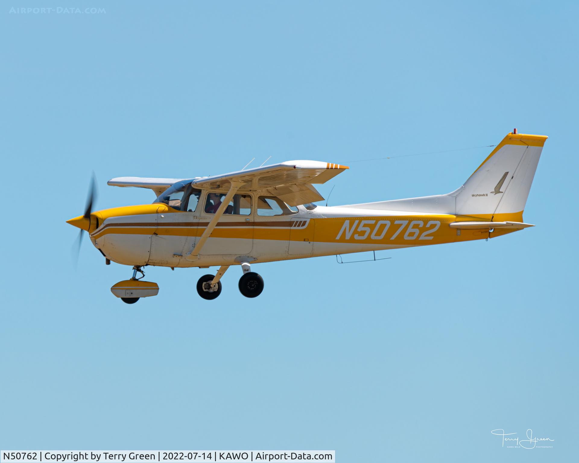 N50762, 1974 Cessna 172M Skyhawk II C/N 17264213, KAWO