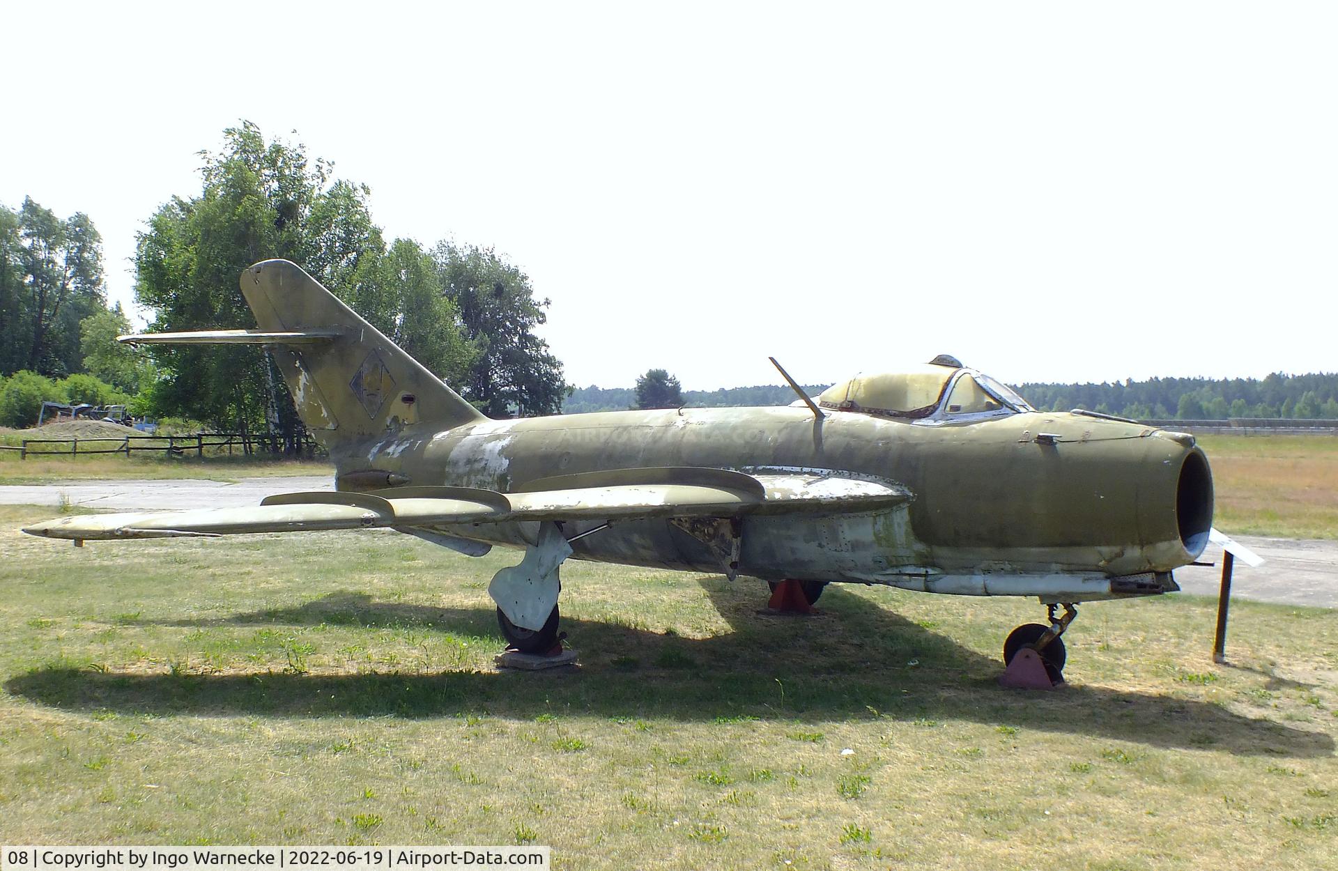 08, 1957 Mikoyan-Gurevich MiG-17F C/N IC06-30, PZL-Mielec Lim-5 (MiG-17F) FRESCO-C at the Luftfahrtmuseum Finowfurt