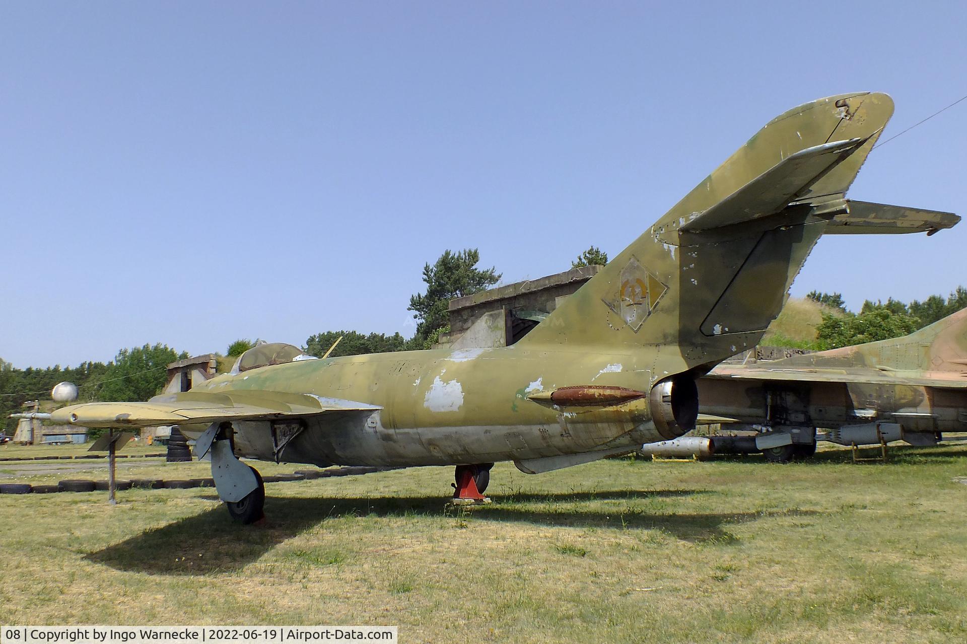 08, 1957 Mikoyan-Gurevich MiG-17F C/N IC06-30, PZL-Mielec Lim-5 (MiG-17F) FRESCO-C at the Luftfahrtmuseum Finowfurt