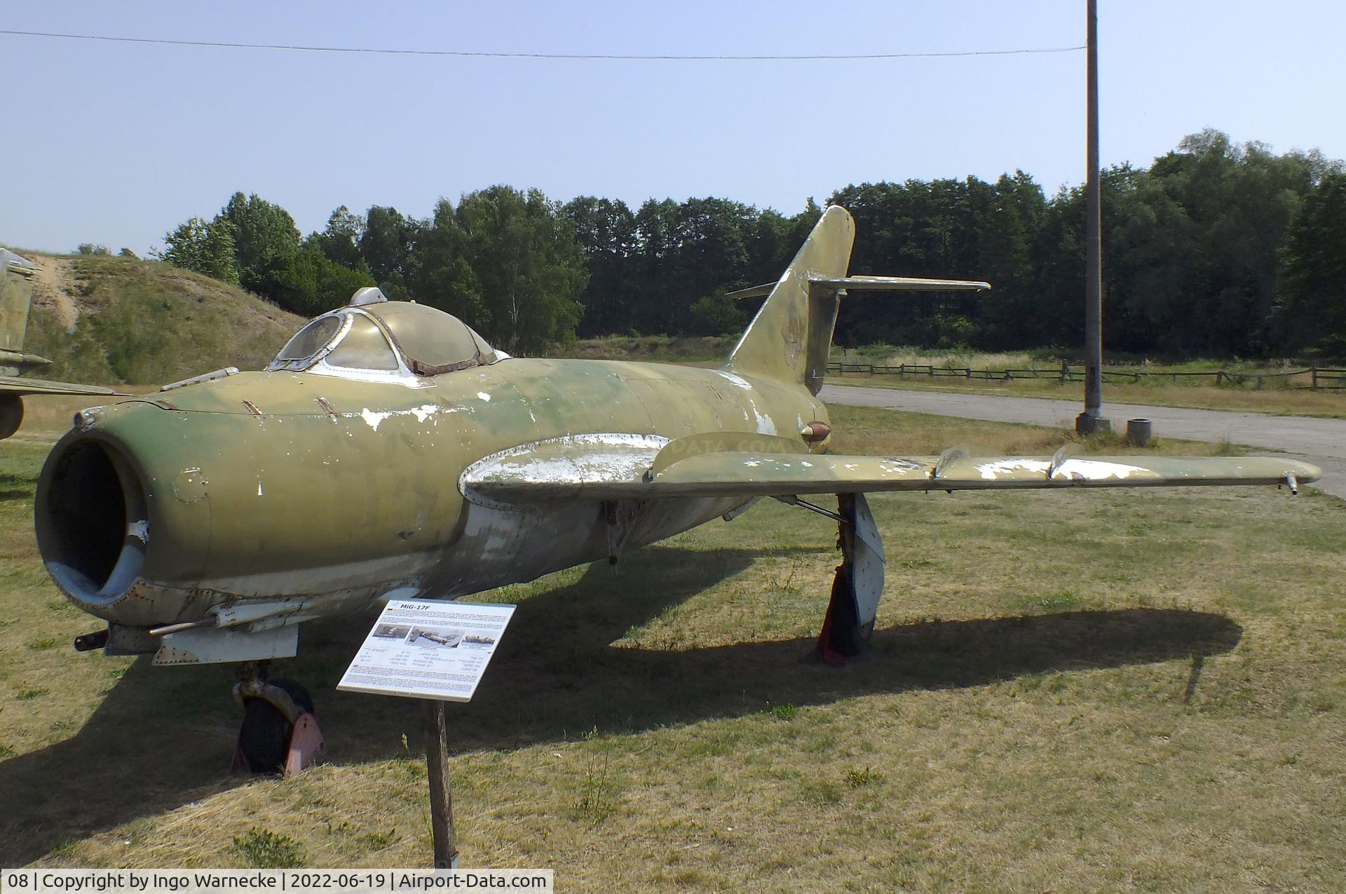 08, 1957 Mikoyan-Gurevich MiG-17F C/N IC06-30, PZL-Mielec Lim-5 (MiG-17F) FRESCO-C at the Luftfahrtmuseum Finowfurt