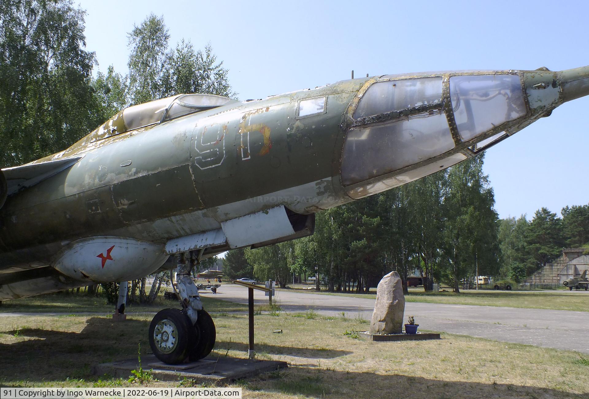91, Yakovlev Yak-28R C/N 8961310, Yakovlev Yak-28R BREWER-D at the Luftfahrtmuseum Finowfurt