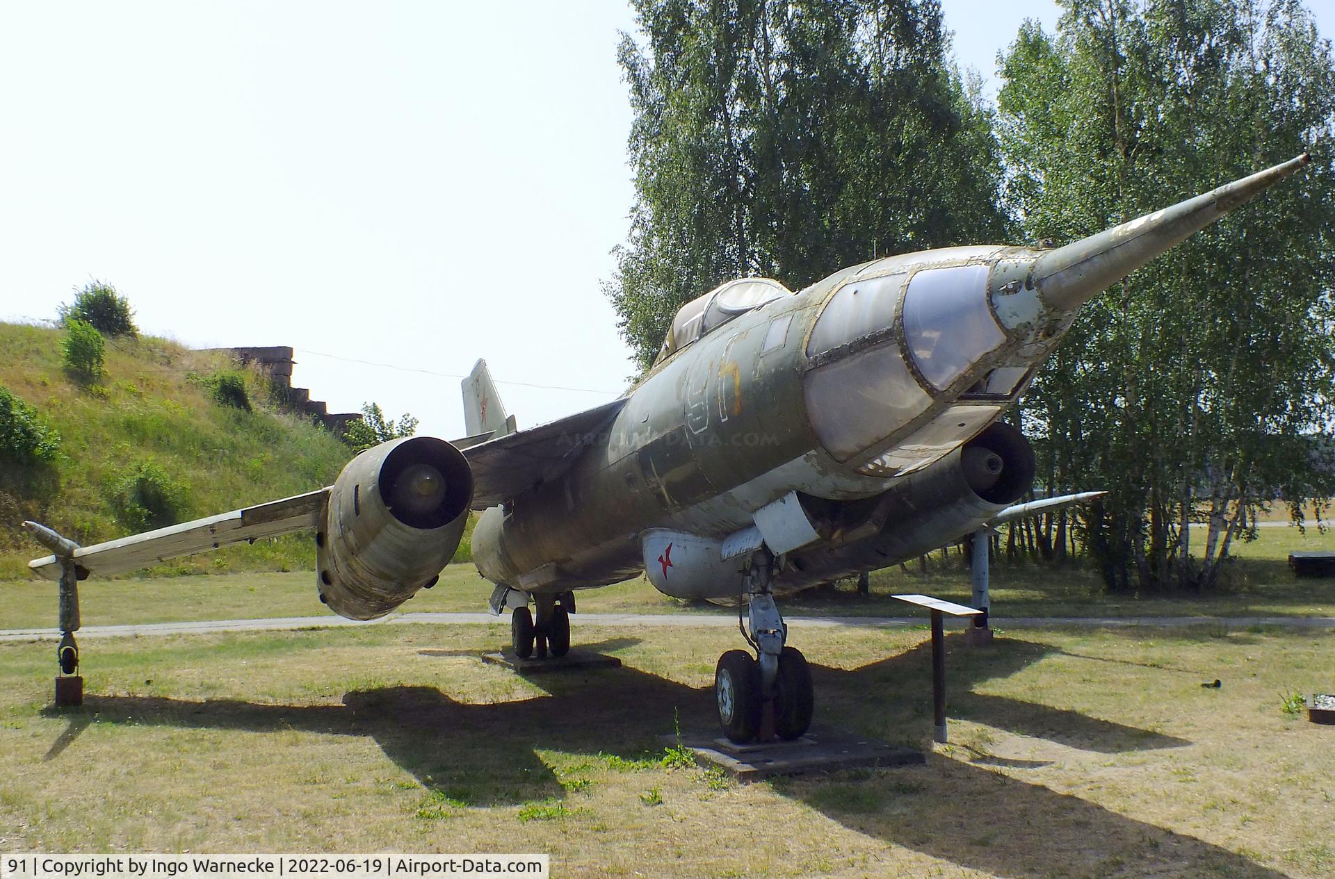 91, Yakovlev Yak-28R C/N 8961310, Yakovlev Yak-28R BREWER-D at the Luftfahrtmuseum Finowfurt