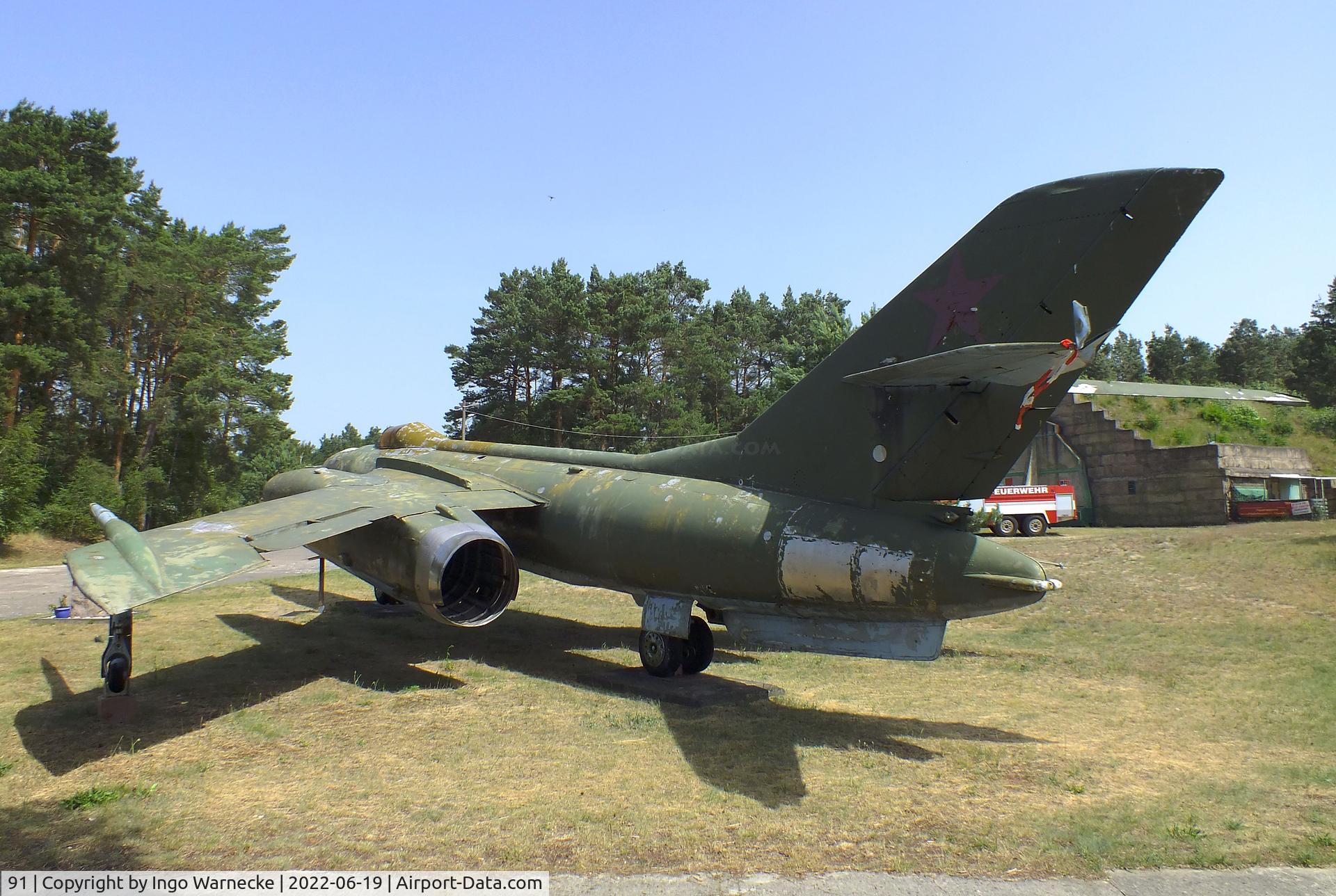 91, Yakovlev Yak-28R C/N 8961310, Yakovlev Yak-28R BREWER-D at the Luftfahrtmuseum Finowfurt