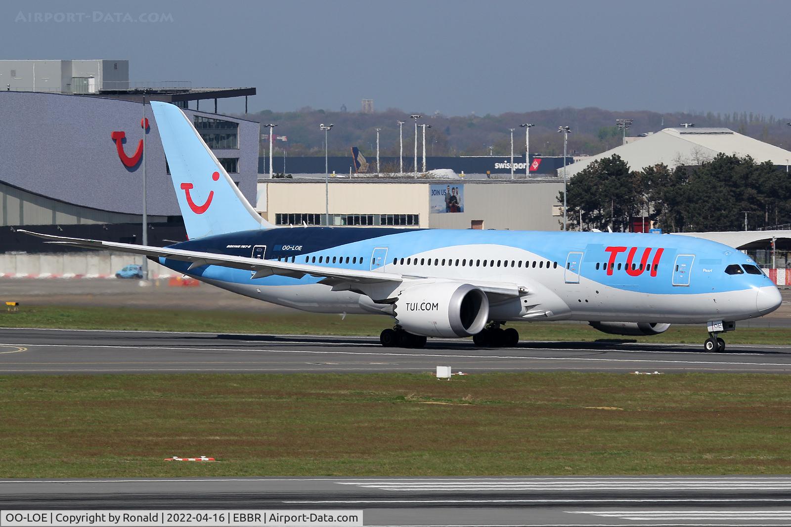 OO-LOE, 2015 Boeing 787-8 Dreamliner C/N 36426, at bru