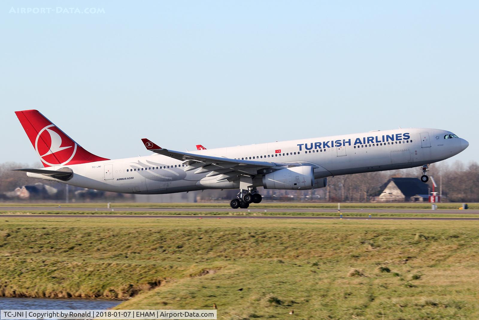 TC-JNI, 2010 Airbus A330-343X C/N 1160, at spl
