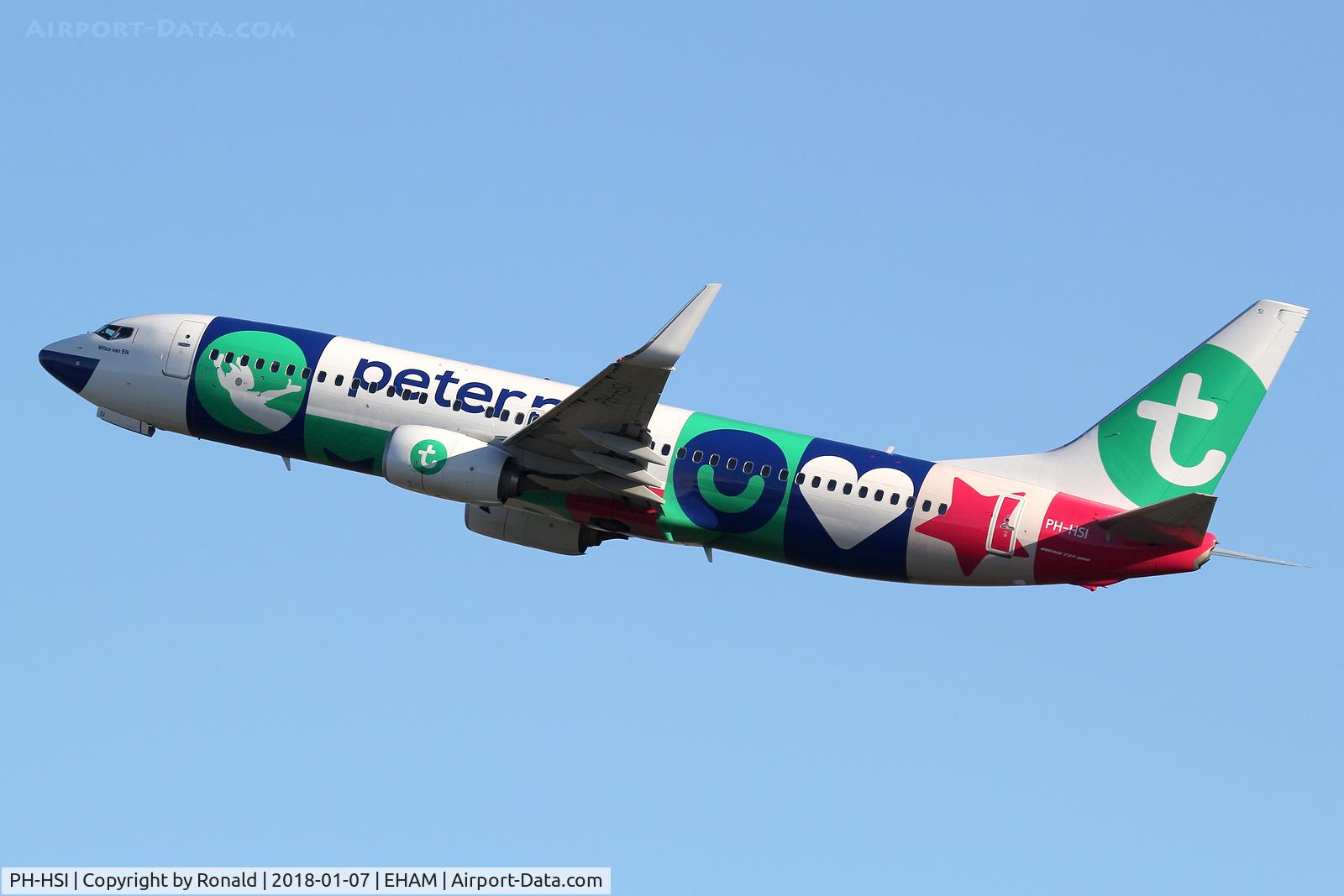 PH-HSI, 2013 Boeing 737-8K2 C/N 42148, at spl