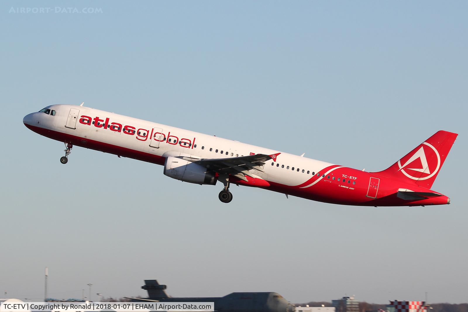 TC-ETV, 2003 Airbus A321-231 C/N 1950, at spl