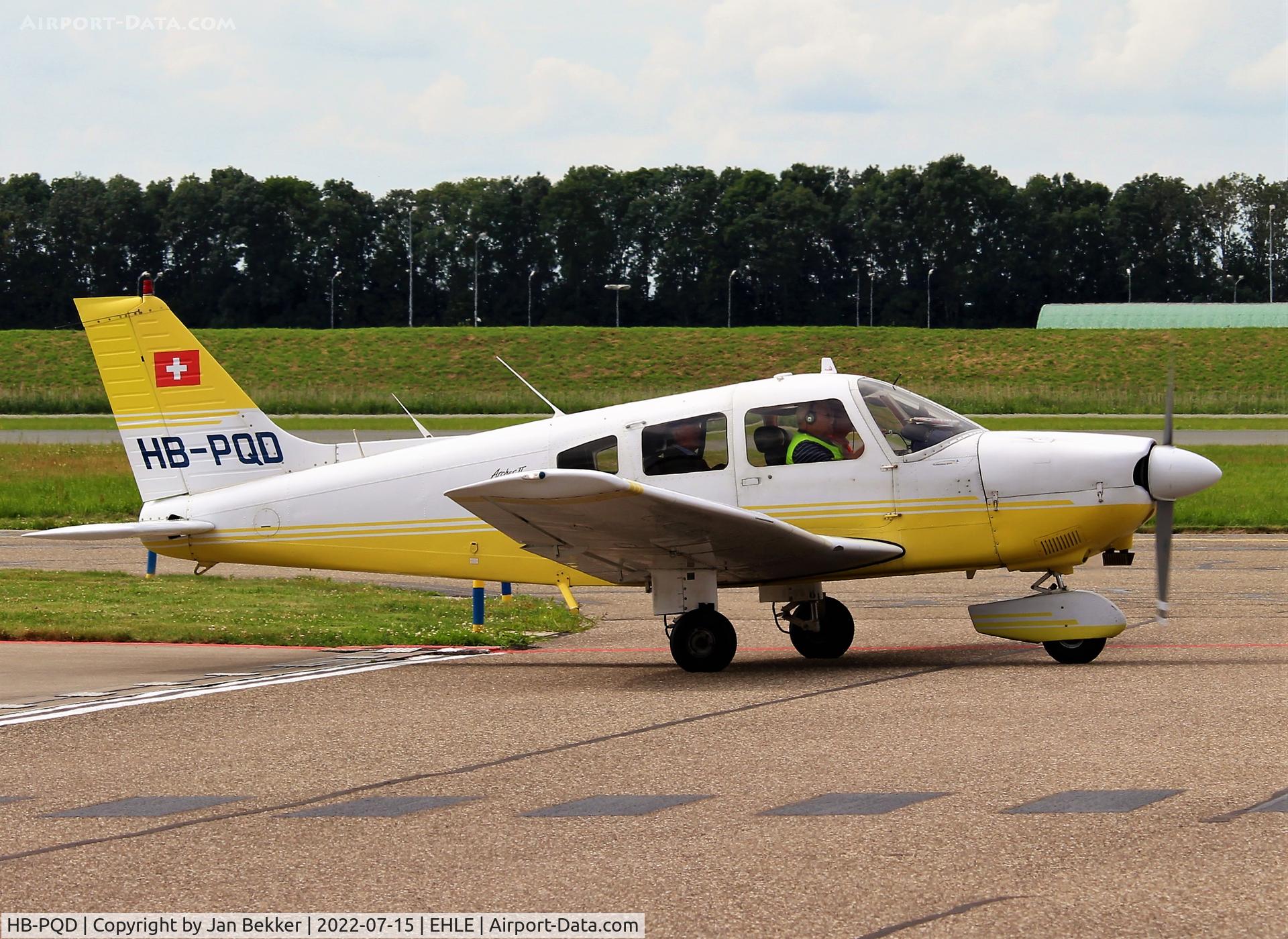 HB-PQD, 1989 Piper PA-28-181 Archer C/N 2890149, Lelystad Airport
