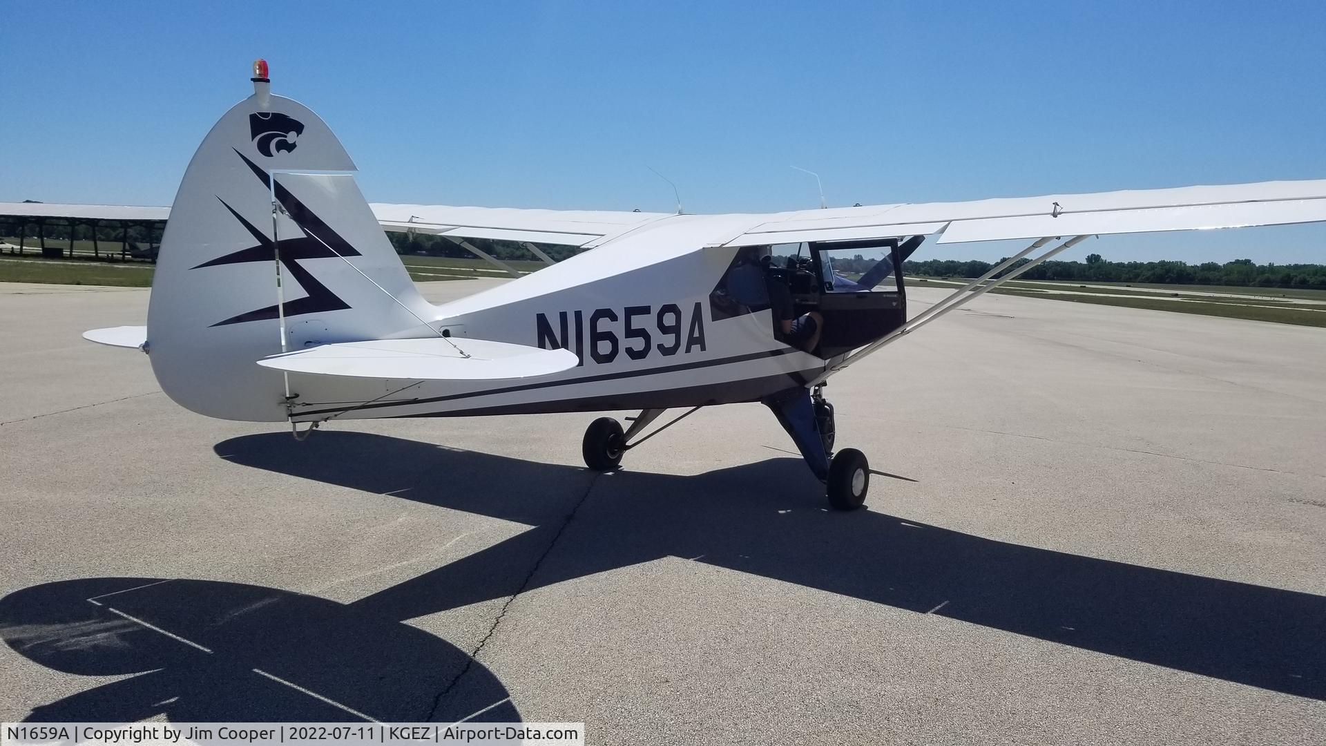 N1659A, 1952 Piper PA-22-150 Tri Pacer C/N 22-415, Tri Pacer