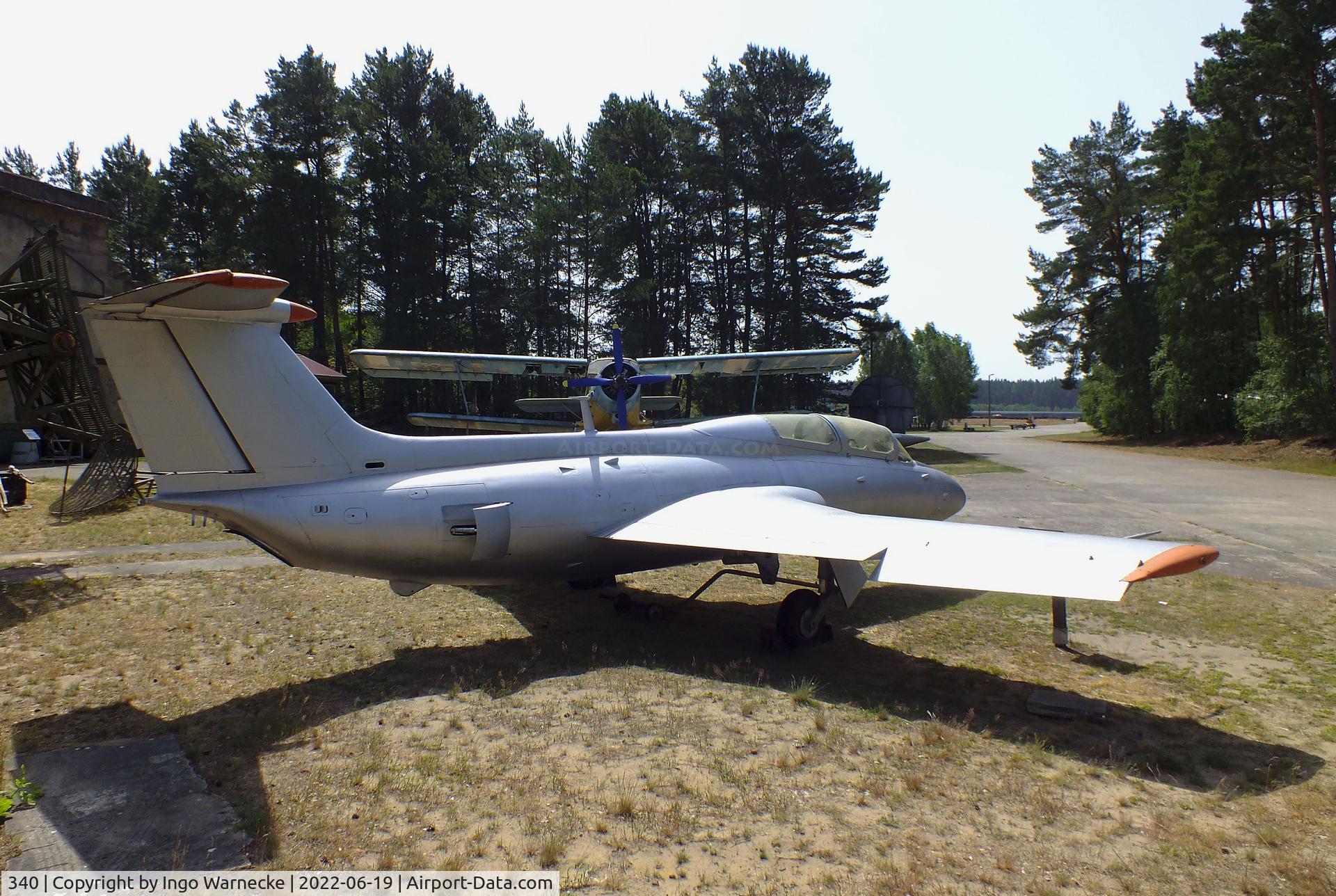 340, 1965 Aero L-29 Delfin C/N 591526, Aero L-29 Delfin MAYA at the Luftfahrtmuseum Finowfurt