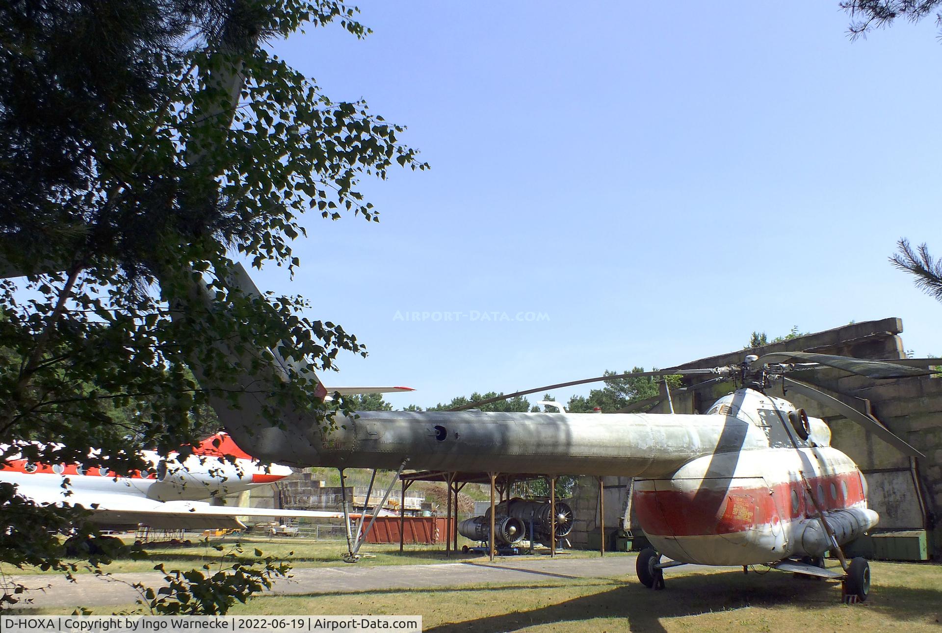 D-HOXA, 1967 Mil MI-8T C/N 0211, Mil Mi-8T HIP-C at the Luftfahrtmuseum Finowfurt