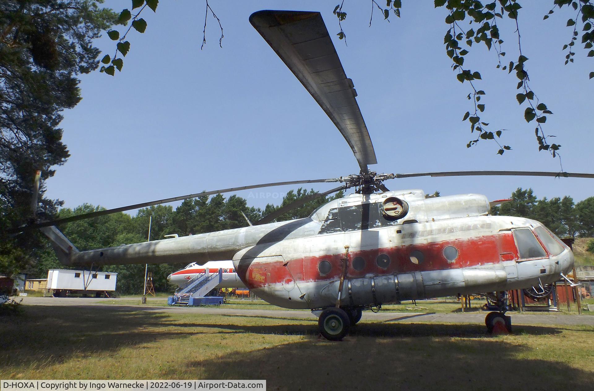 D-HOXA, 1967 Mil MI-8T C/N 0211, Mil Mi-8T HIP-C at the Luftfahrtmuseum Finowfurt