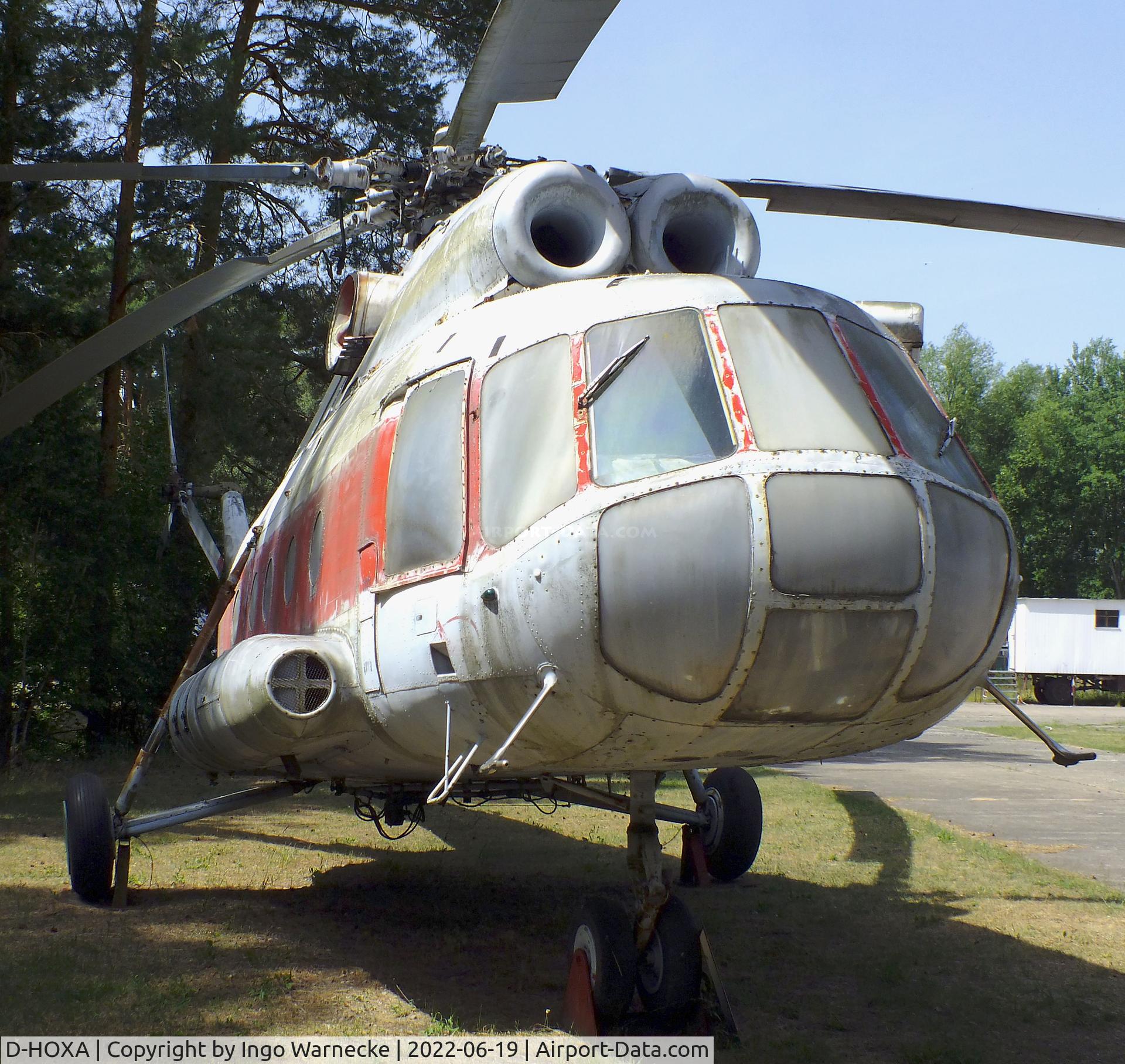 D-HOXA, 1967 Mil MI-8T C/N 0211, Mil Mi-8T HIP-C at the Luftfahrtmuseum Finowfurt