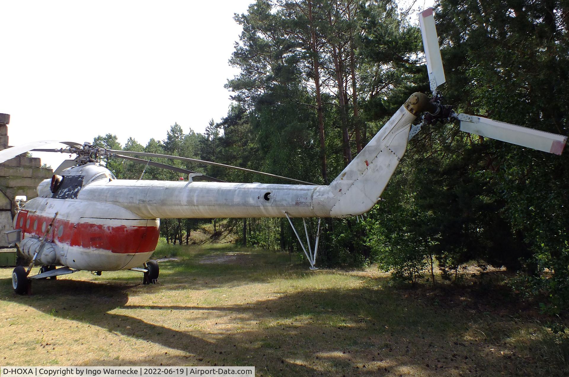 D-HOXA, 1967 Mil MI-8T C/N 0211, Mil Mi-8T HIP-C at the Luftfahrtmuseum Finowfurt