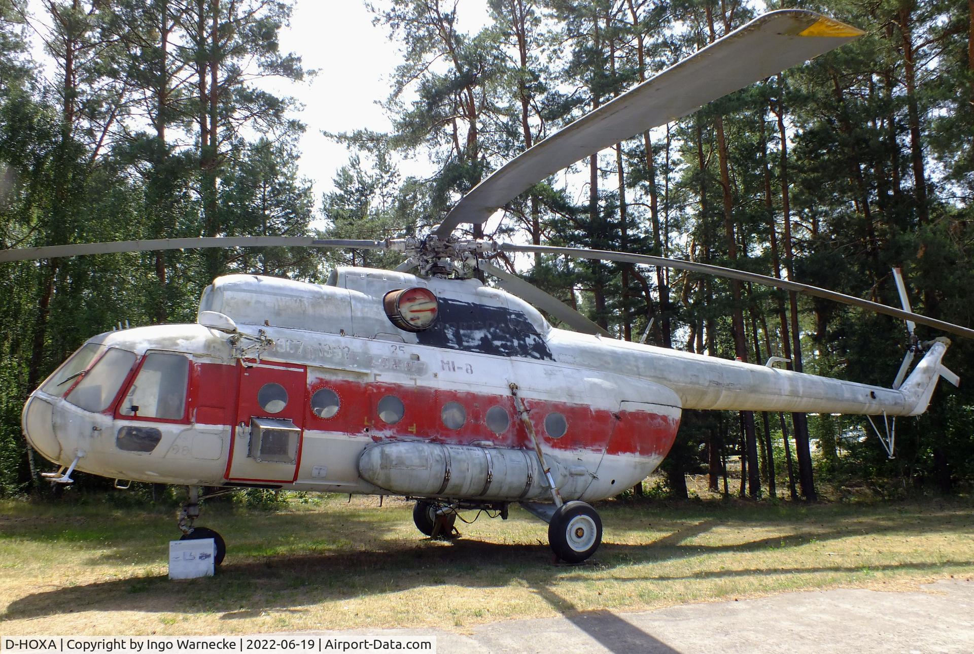 D-HOXA, 1967 Mil MI-8T C/N 0211, Mil Mi-8T HIP-C at the Luftfahrtmuseum Finowfurt